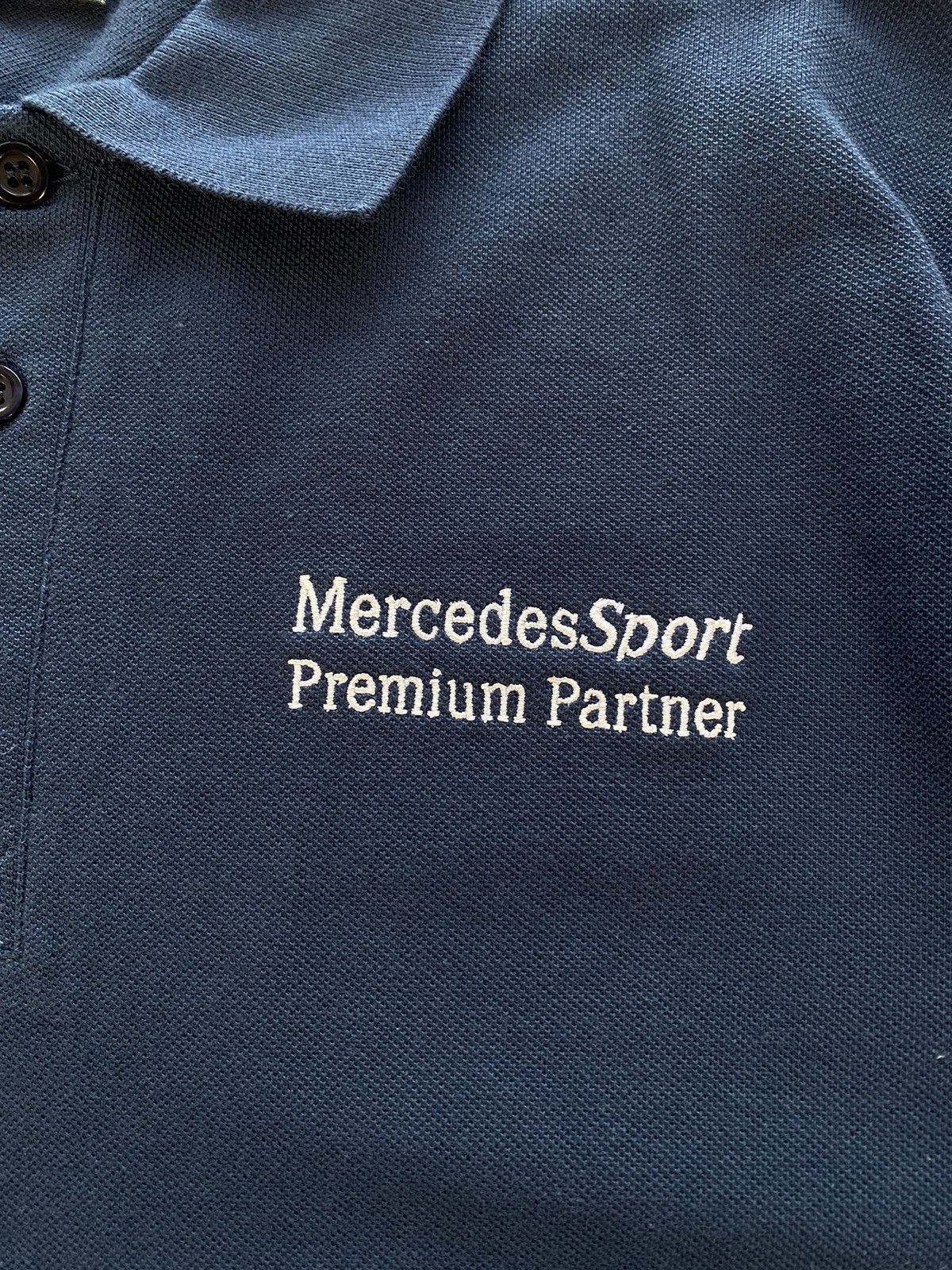 Mercedes-Benz Rare Mercedes Benz Sport Racing Polo Premium Partner Formula Size US XL / EU 56 / 4 - 5 Thumbnail