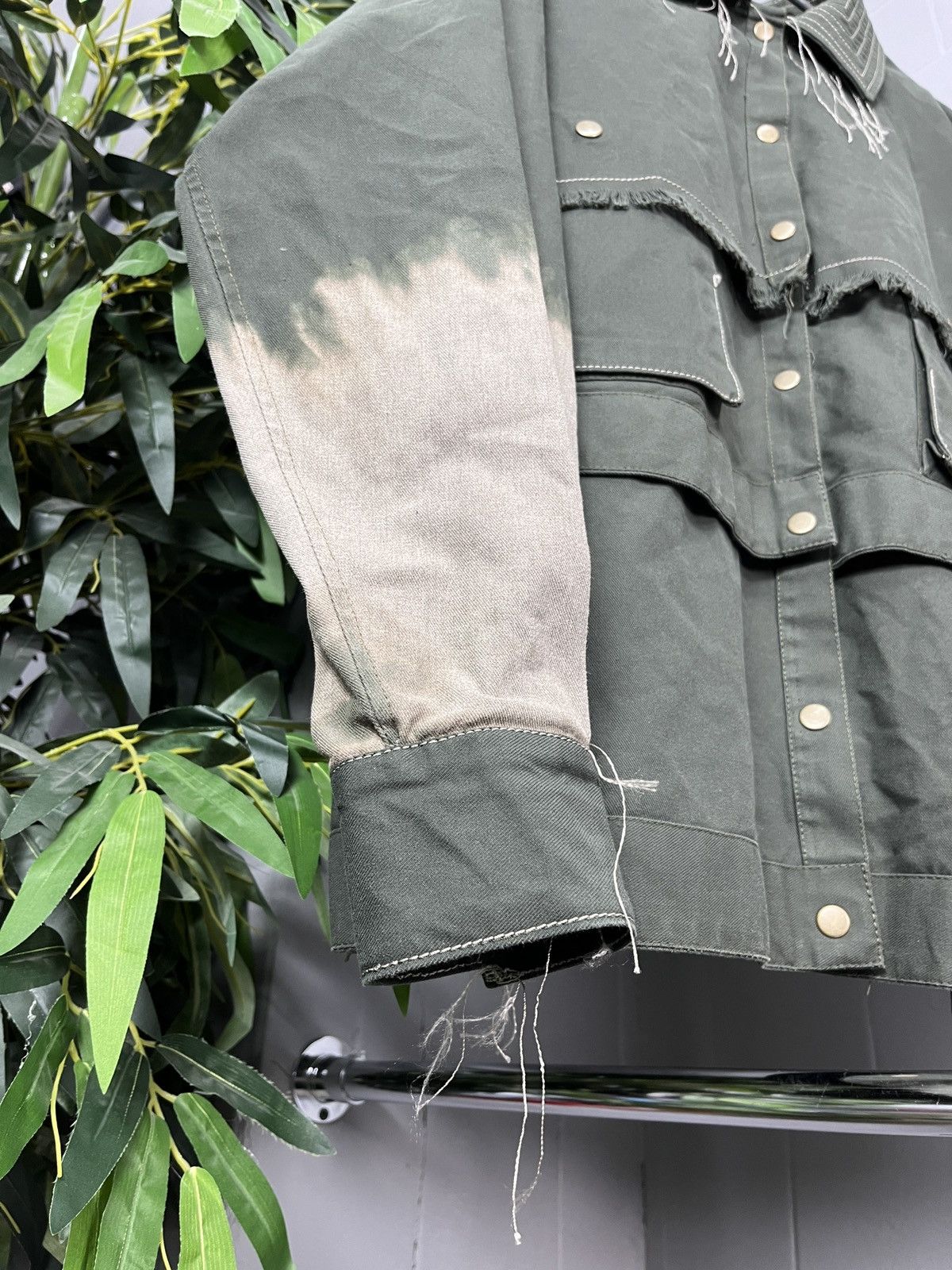 Other REWORKED HEAVY DENIM BONDAGE JACKET WITH 3D POCKETS - 2282 Size US XL / EU 56 / 4 - 9 Thumbnail
