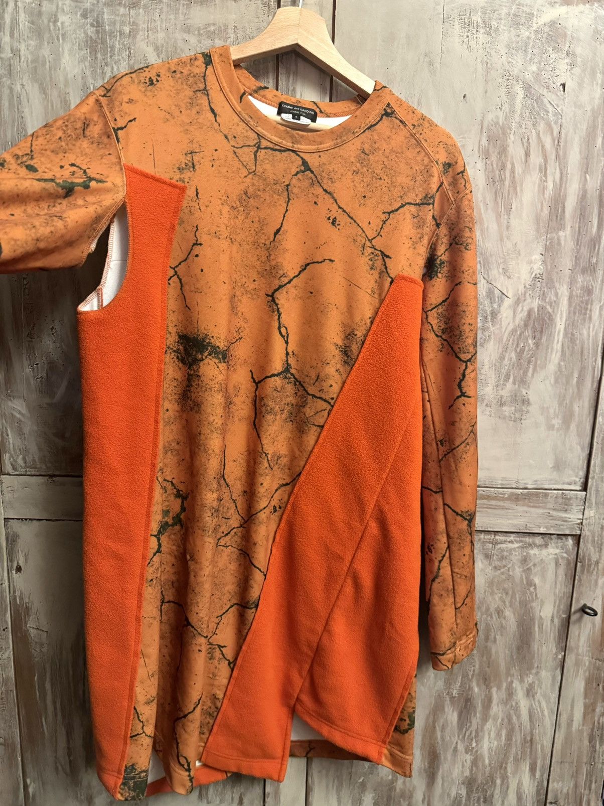 Comme des Garcons × Comme des Garcons Homme Plus asymmetrical sweatshirt comme des garçons homme plus fw18 S Size US S / EU 44-46 / 1 - 9 Thumbnail