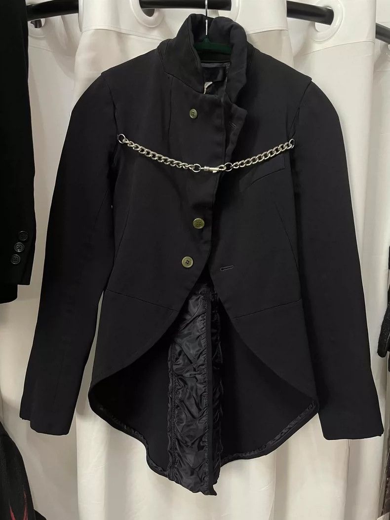 Comme des Garcons Comme des Garçons size ss Dark blue chain-trimmed polyeste Size US S / EU 44-46 / 1 - 1 Thumbnail