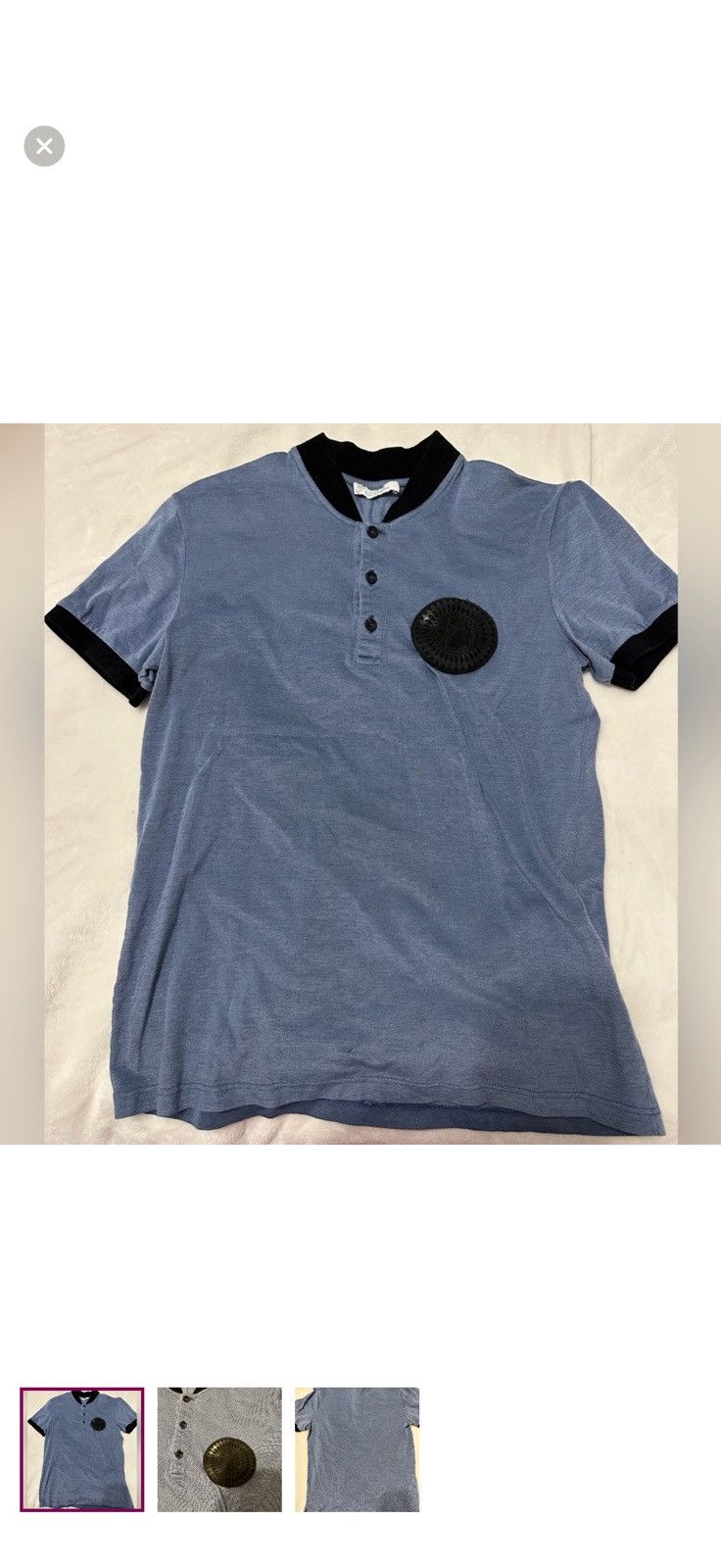 Versace Versace henley/polo Size US S / EU 44-46 / 1 - 1 Thumbnail