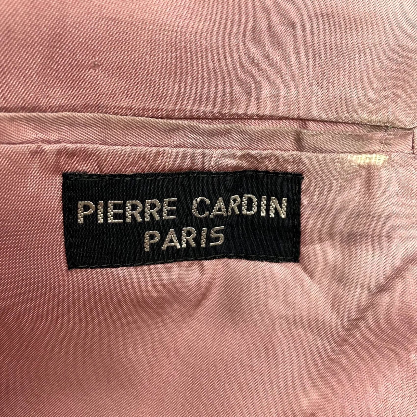 Pierre Cardin VINTAGE Pierre Cardin Men's Blazer 42 Short Wool Double-Breasted Navy Blue 4-Button Notch Lapel Size US 42 / EU 58 - 5 Thumbnail