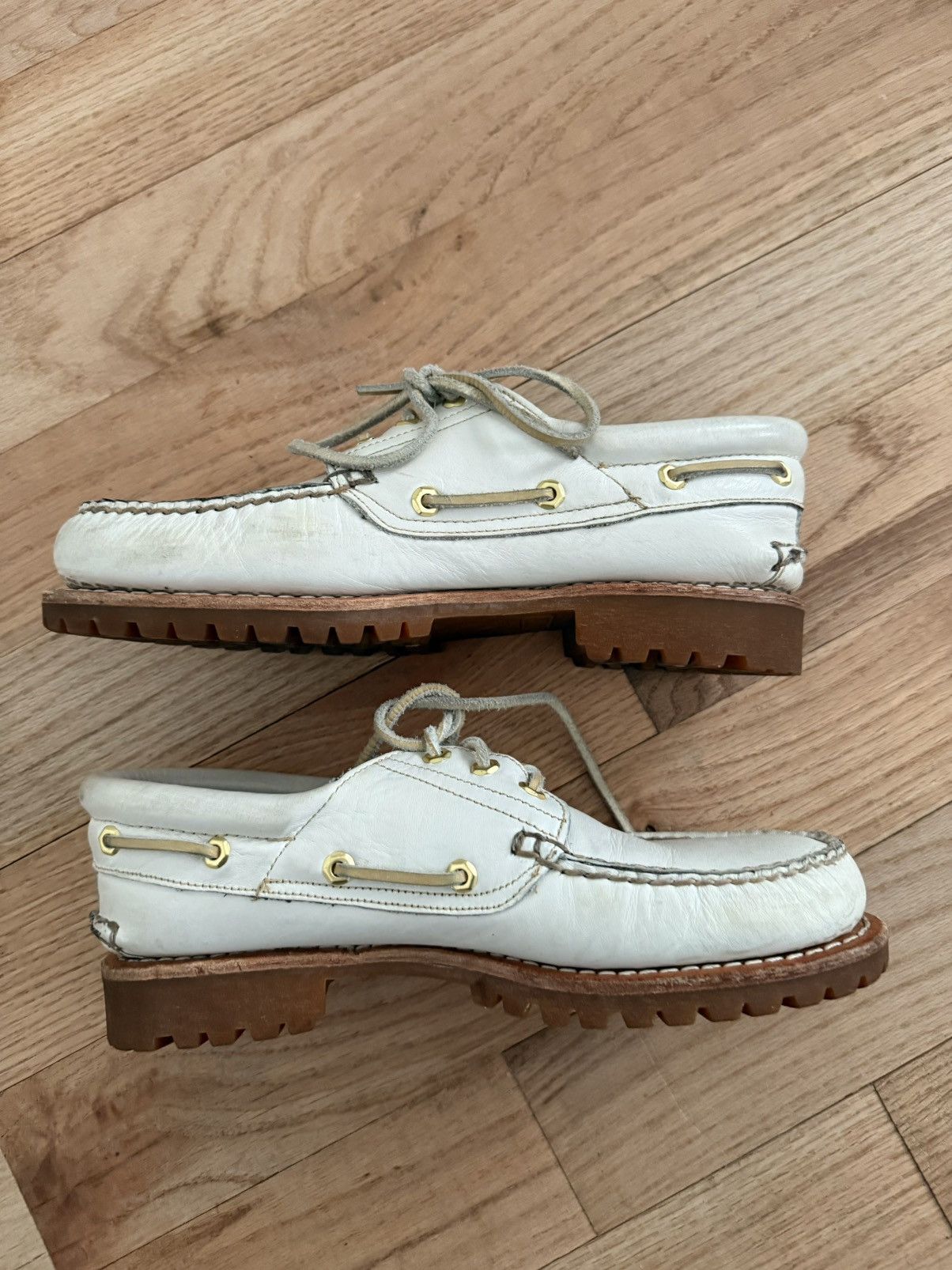Aime Leon Dore × Timberland 3 eye lug aime leon dore Size US 8.5 / EU 41-42 - 4 Thumbnail