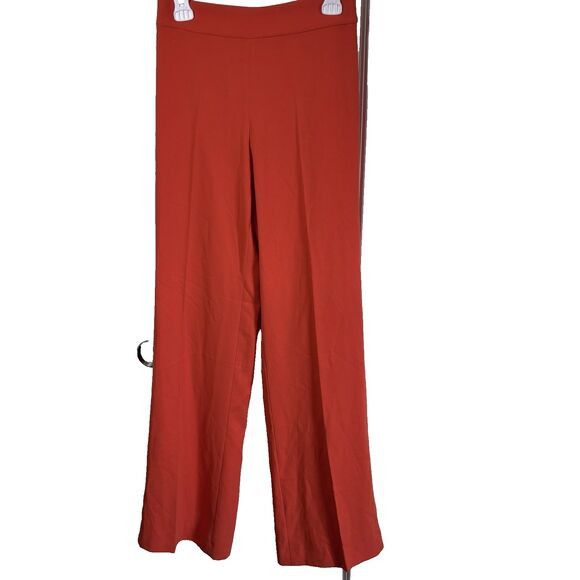 Zara Zara Orange Flare Dress Pants with zipper size XS Size 25" / US 0 / IT 36 - 1 Thumbnail