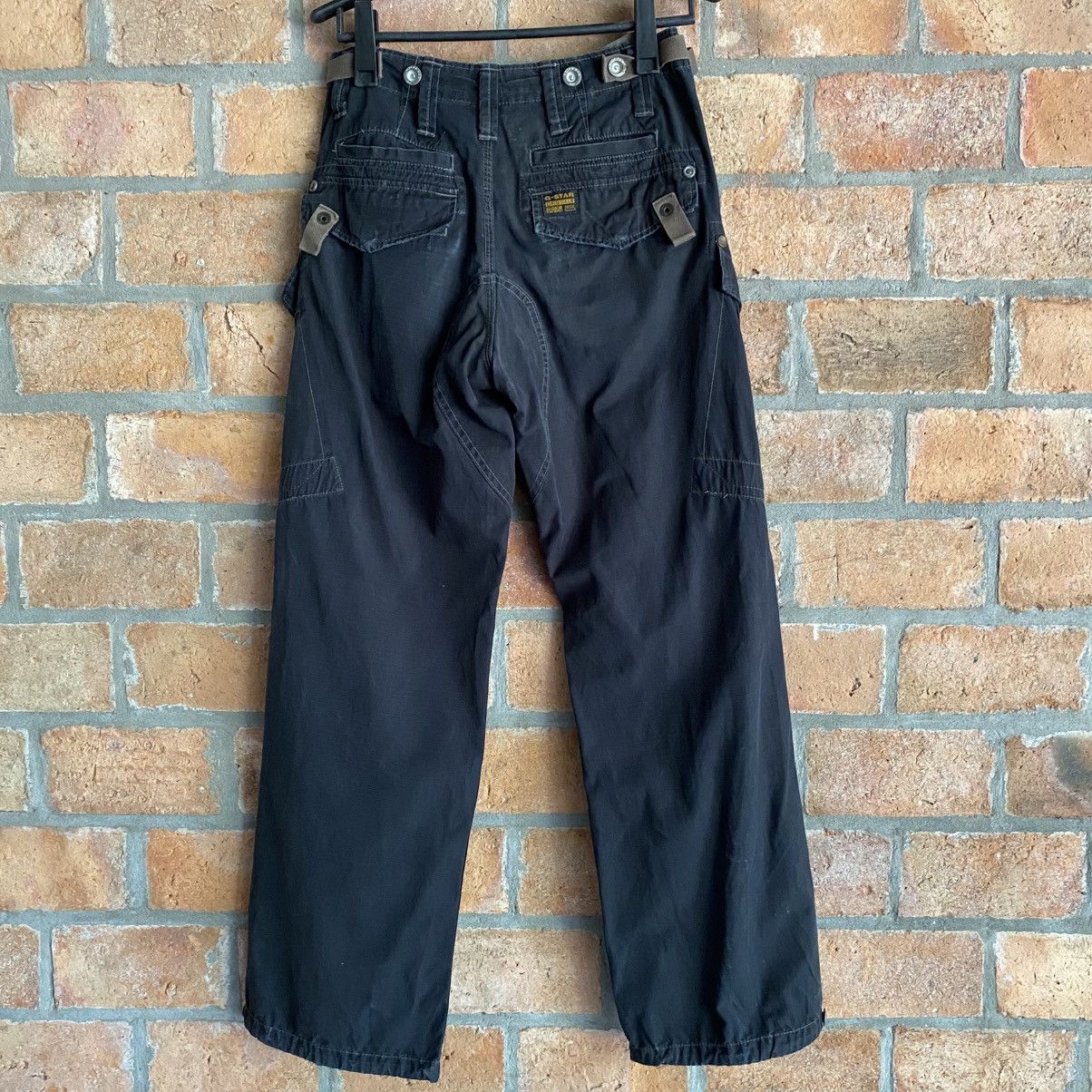 G-Star G-STAR Black Cargo Pants Size US 29 - 2 Thumbnail