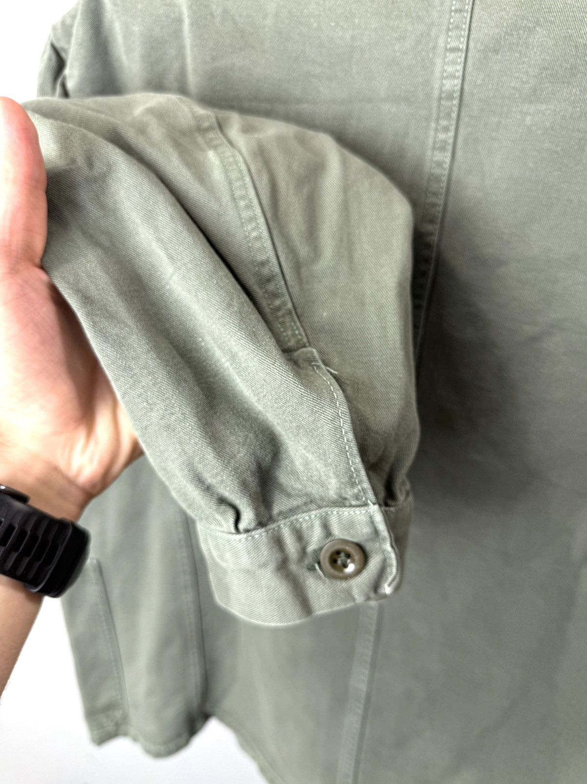 Vintage Rare! 70’s Vintage France Work Jacket Military Size US L / EU 52-54 / 3 - 12 Thumbnail