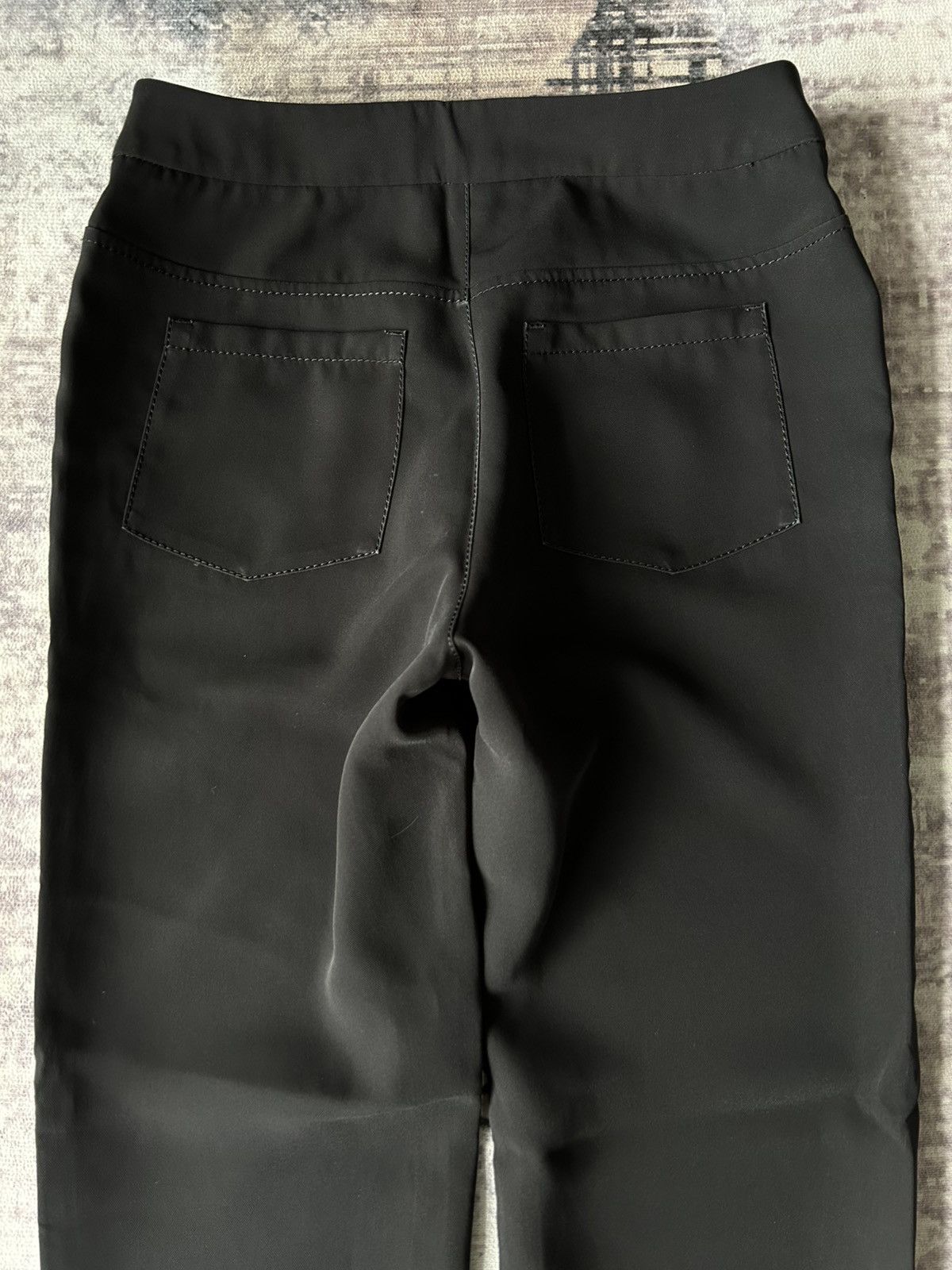 Chanel Vintage Chanel Trousers Black Pants Size 27" / US 4 / IT 40 - 6 Thumbnail