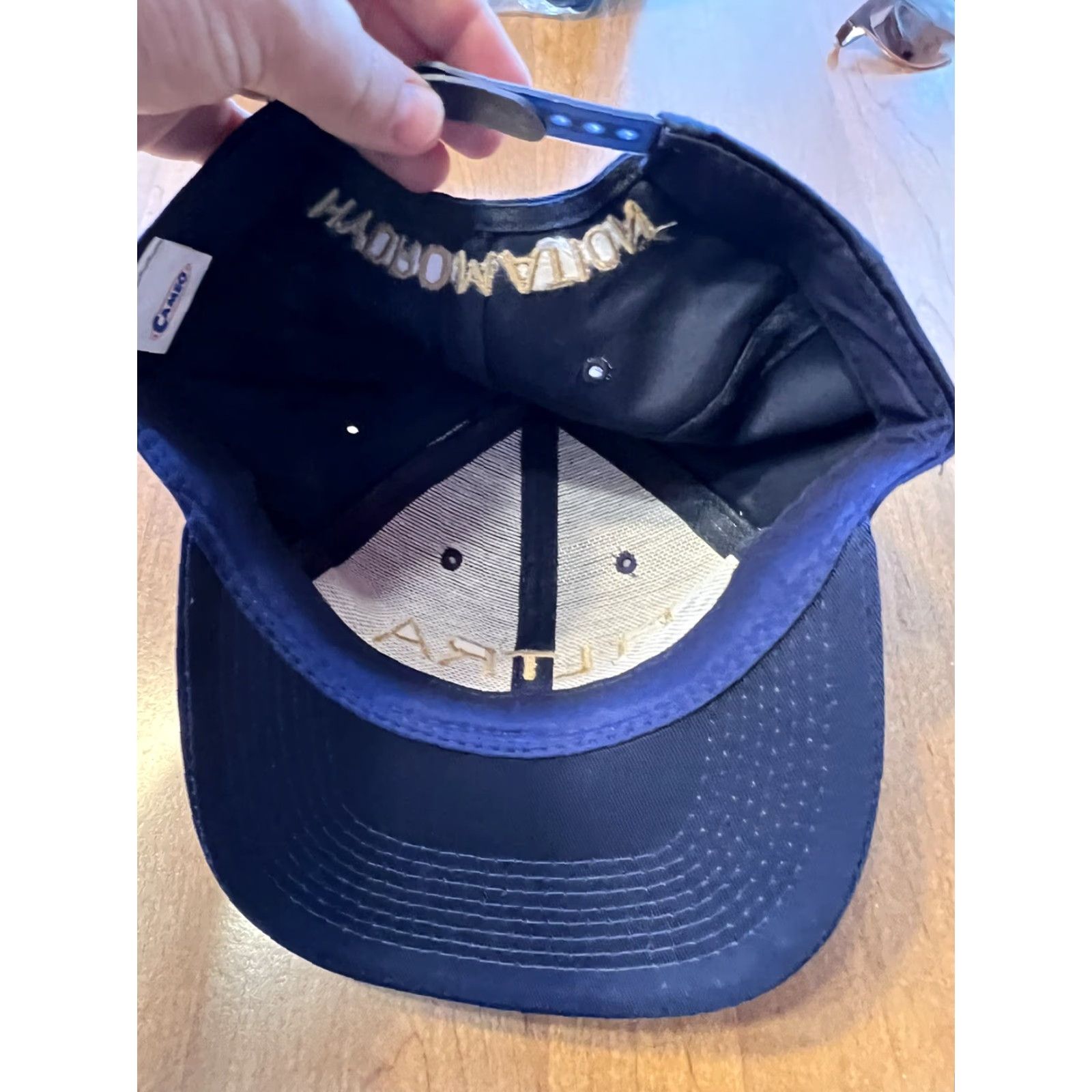 Vintage VINTAGE Cameo Filtra Systems Hydromation Hat Trucker Baseball Cap Blue Snapback Adjustable Men Hat 90s Vintage Trucker Mens Size ONE SIZE - 4 Thumbnail