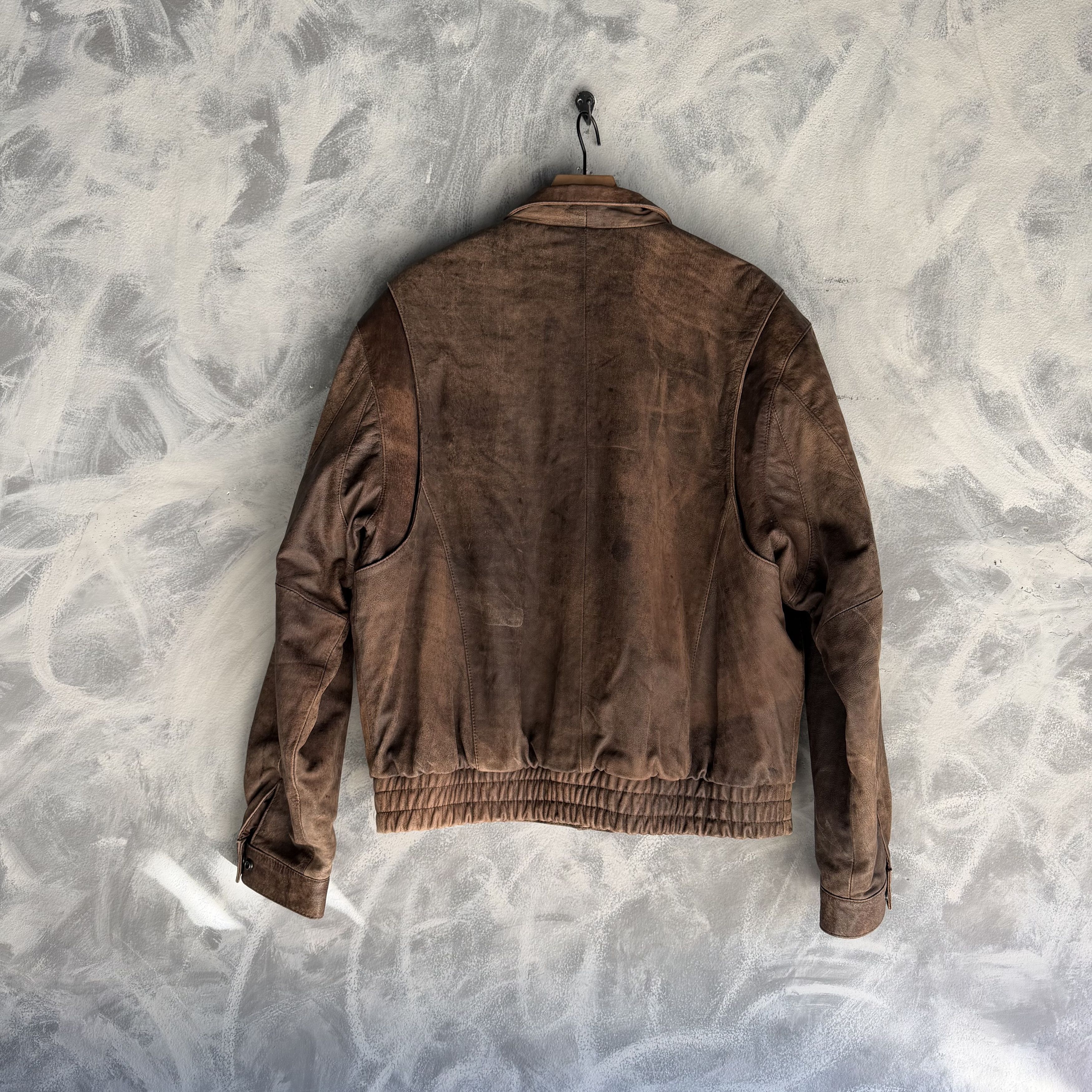 Aeropostale Vintage Aeropostale A-2 Leather Flight Jacket Mens Sz 44 Size US XL / EU 56 / 4 - 5 Thumbnail
