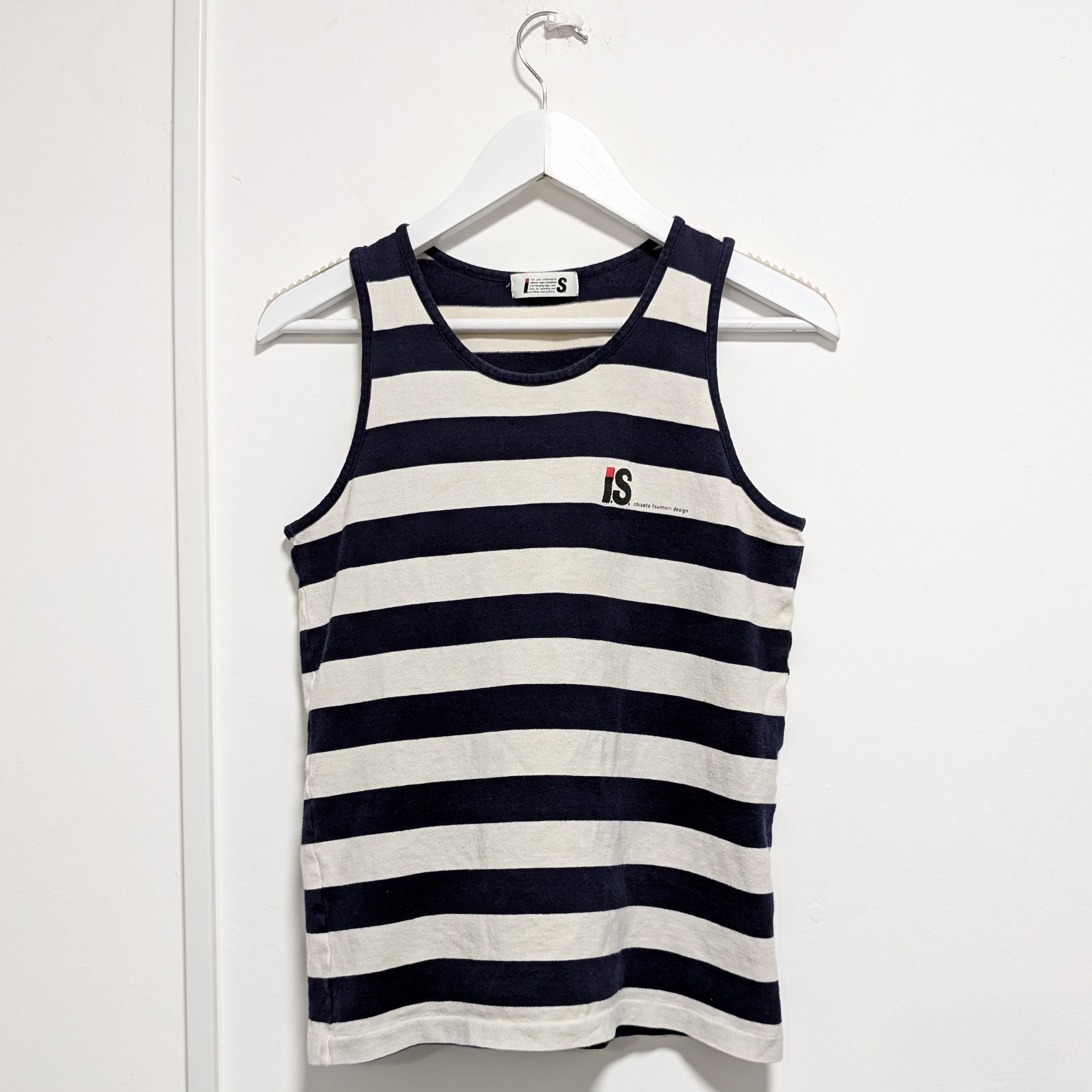 Issey Miyake Tsumori Chisato Design Stripped Tank Top Size S / US 4 / IT 40 - 1 Thumbnail