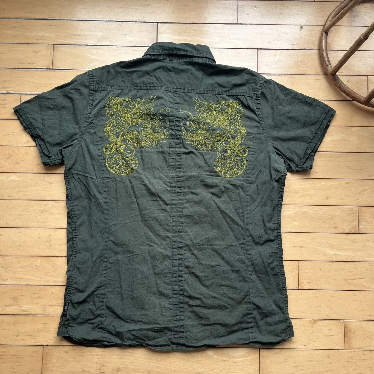 Diesel Vintage Y2K Diesel Short sleeve button up Size US S / EU 44-46 / 1 - 5 Thumbnail