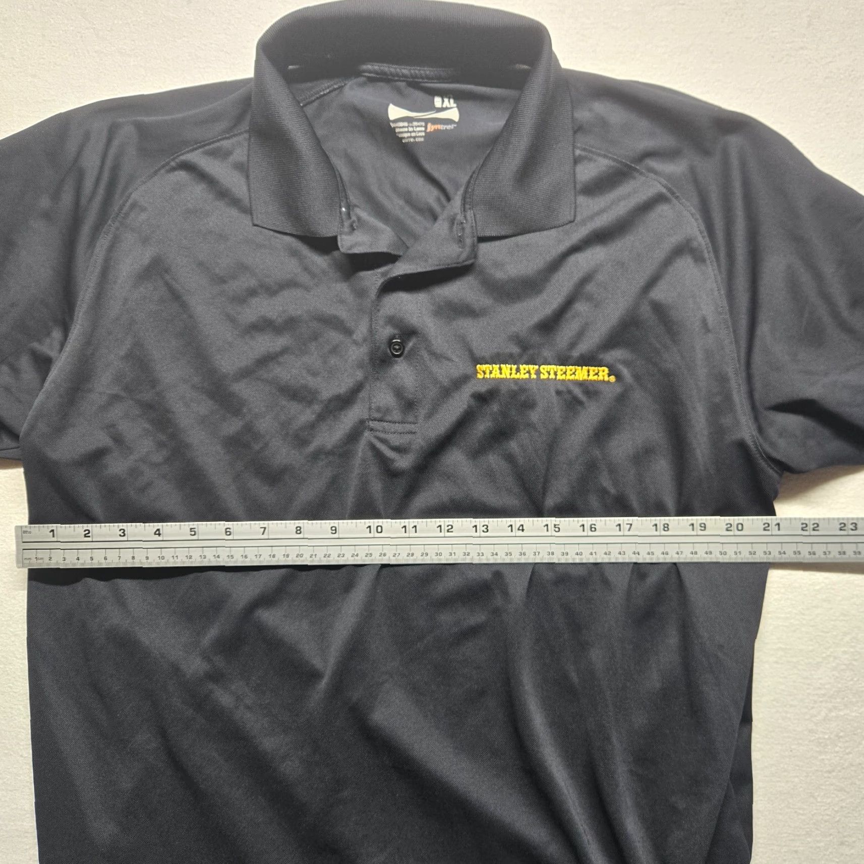 Vintage Sport-Tek Polo Shirt Mens 2XL Black Size US XXL / EU 58 / 5 - 4 Thumbnail