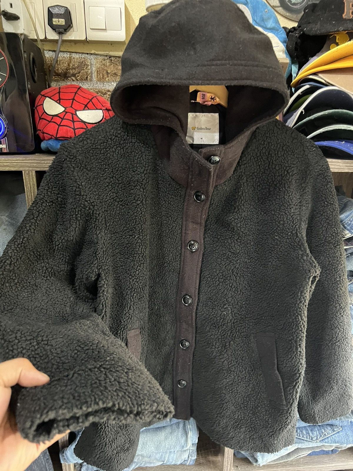 Golden Bear 🔥Golden Bear Deep Pile Sherpa Button Jacket Size US S / EU 44-46 / 1 - 10 Thumbnail