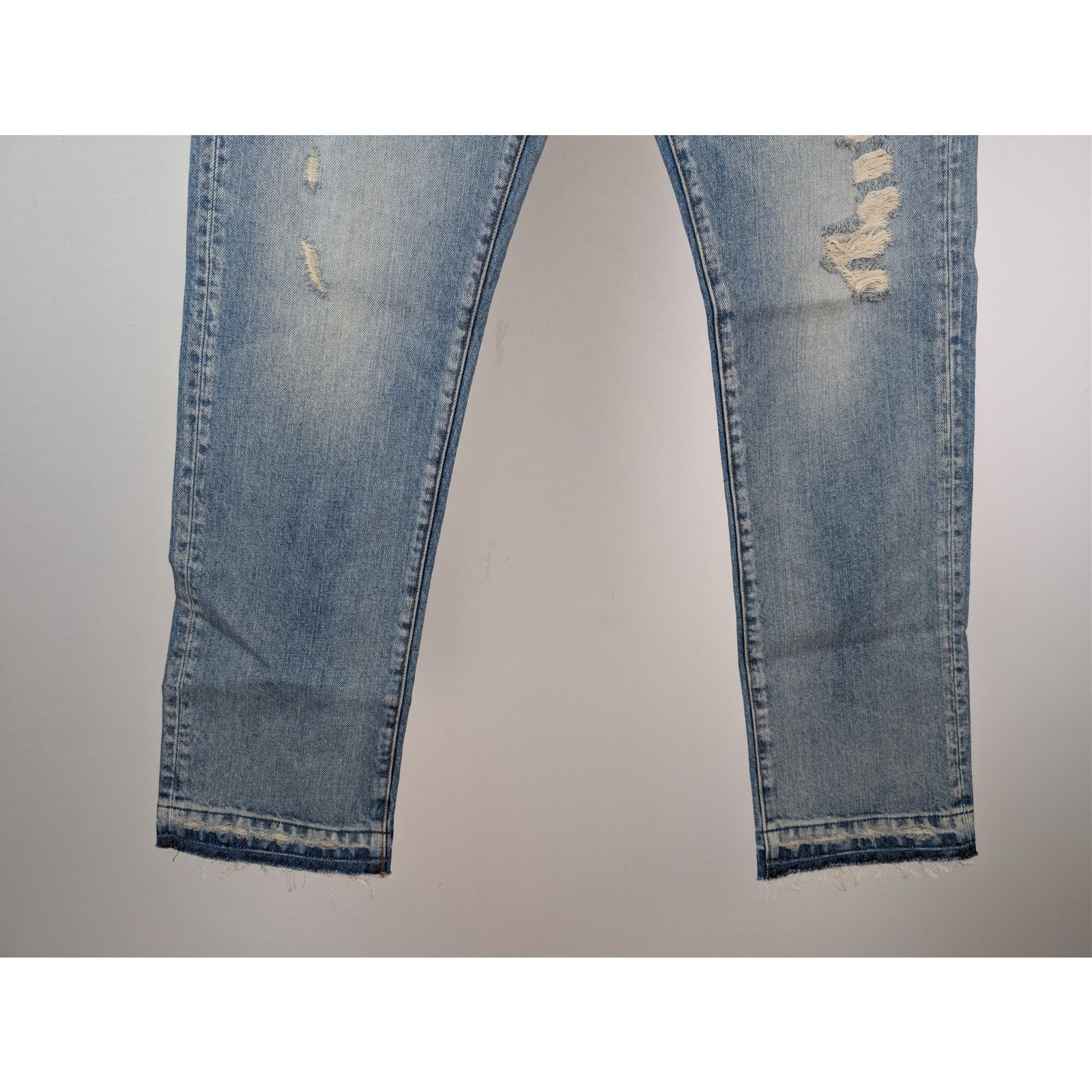 Gallery Dept. o1rshd1 Size: 32W x 32L / Levi's 501 Distressed Denim Jeans Size US 32 / EU 48 - 4 Thumbnail