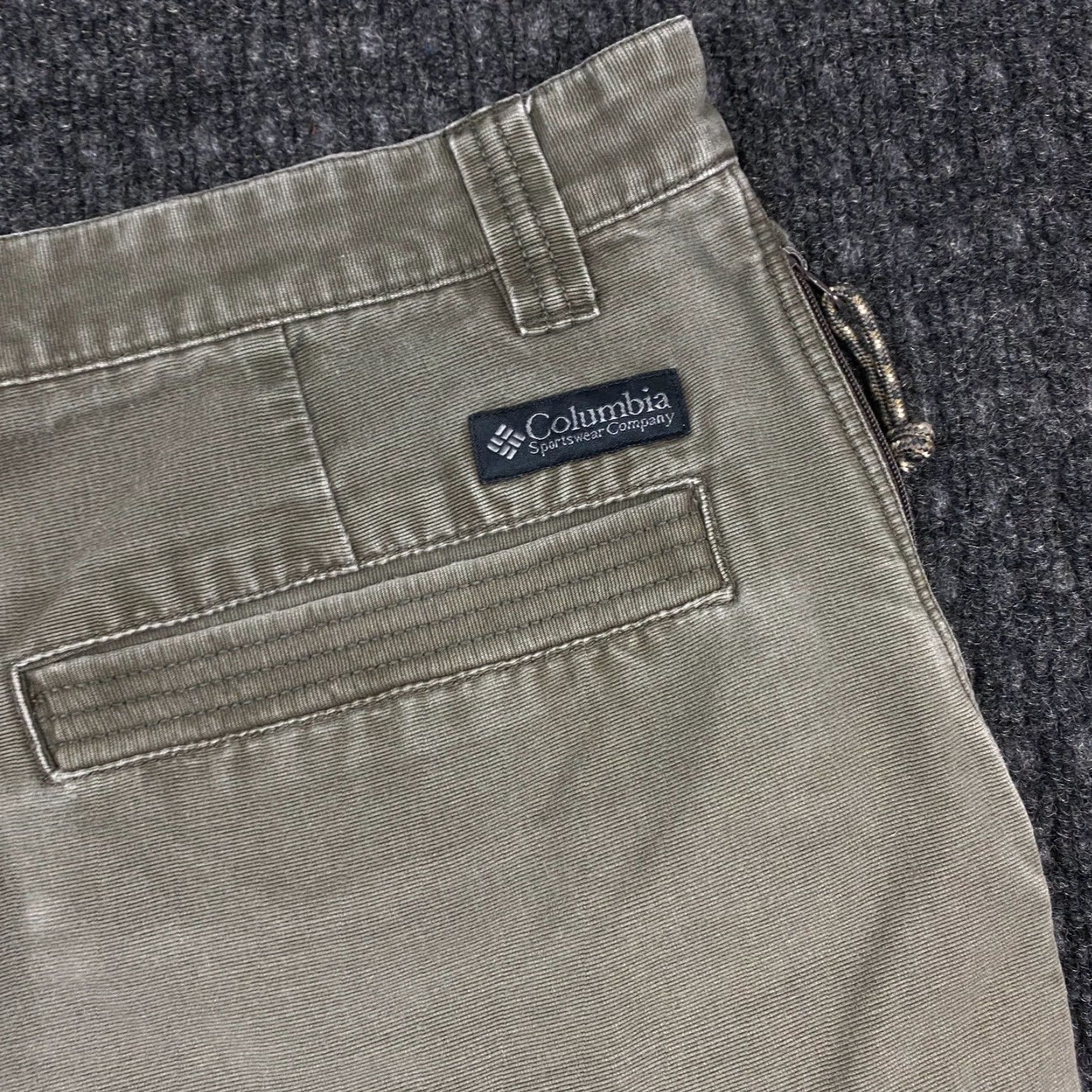 Vintage Columbia Shorts Mens Outdoor Hiking Green 34 Lander Ridge AM4444 Size US 34 / EU 50 - 3 Thumbnail