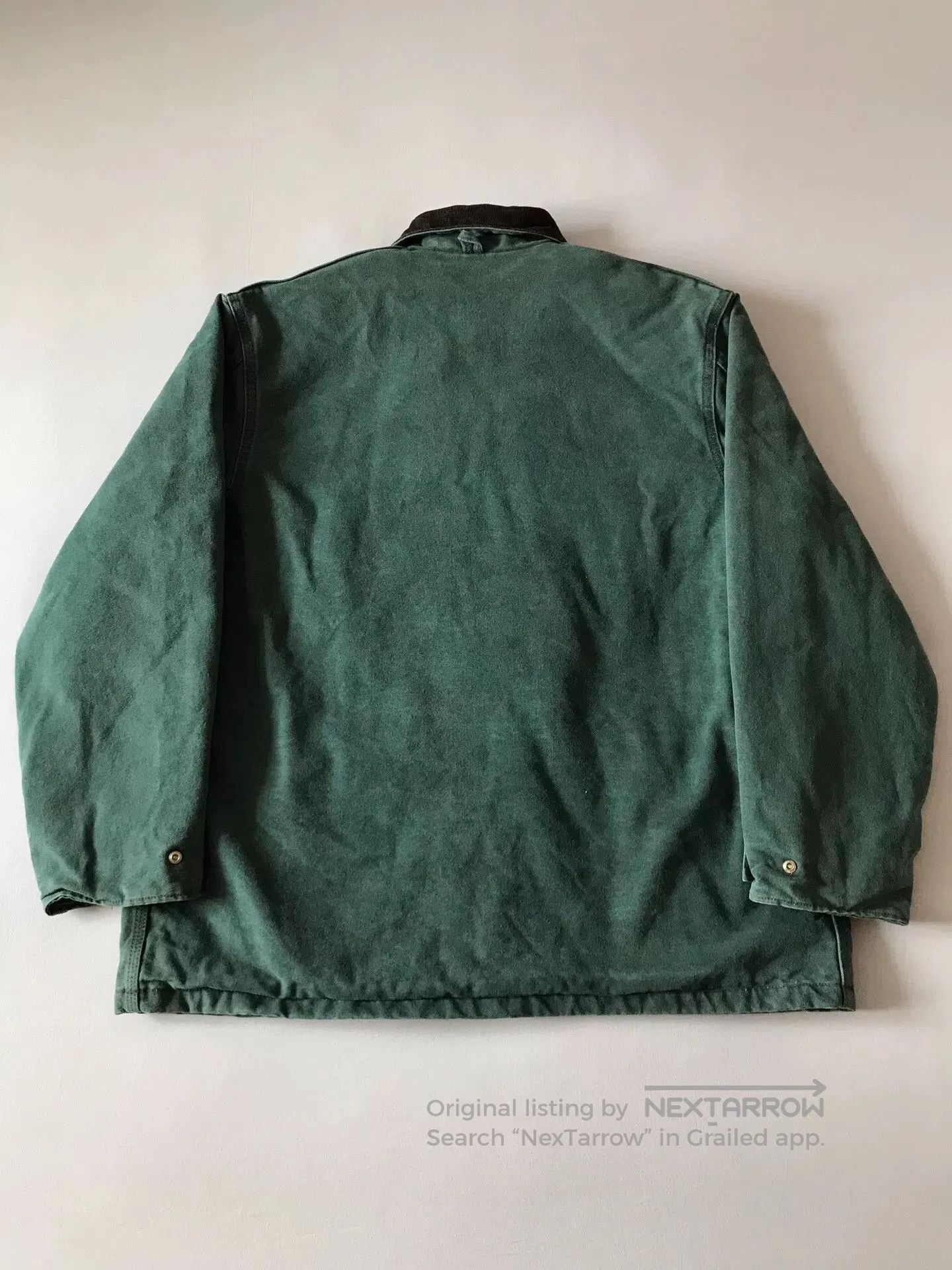 Carhartt 90s Carhartt C10 Hunter Green Work Jacket. Size US L / EU 52-54 / 3 - 2 Thumbnail