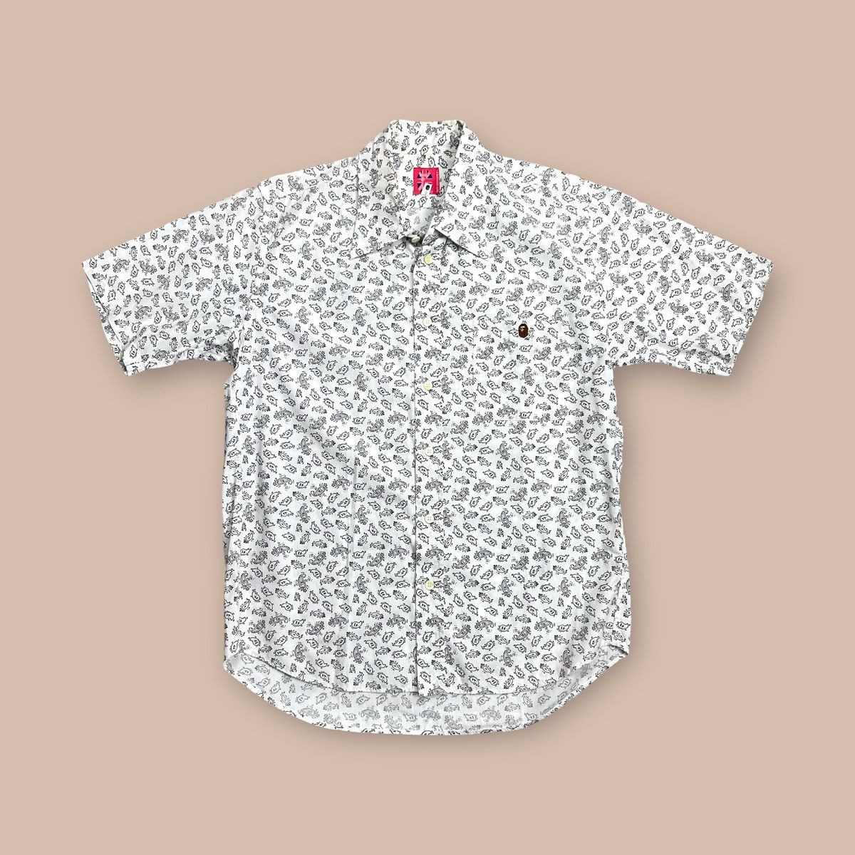 Bape OG2000's Bape Paisley Button-up shirt Size US M / EU 48-50 / 2 - 1 Thumbnail