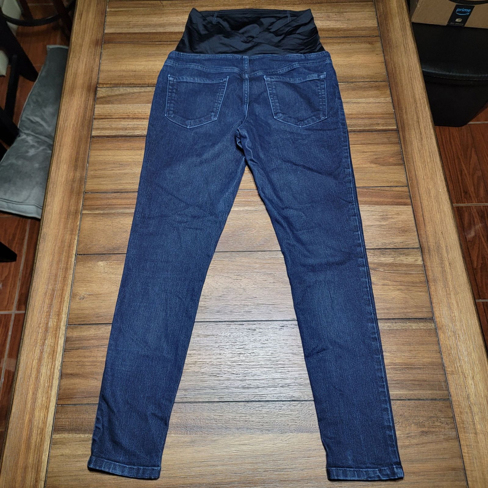 Other Isabel Maternity Dark Wash Denim Jegging - Size 4/27R Size 27" / US 4 / IT 40 - 3 Thumbnail