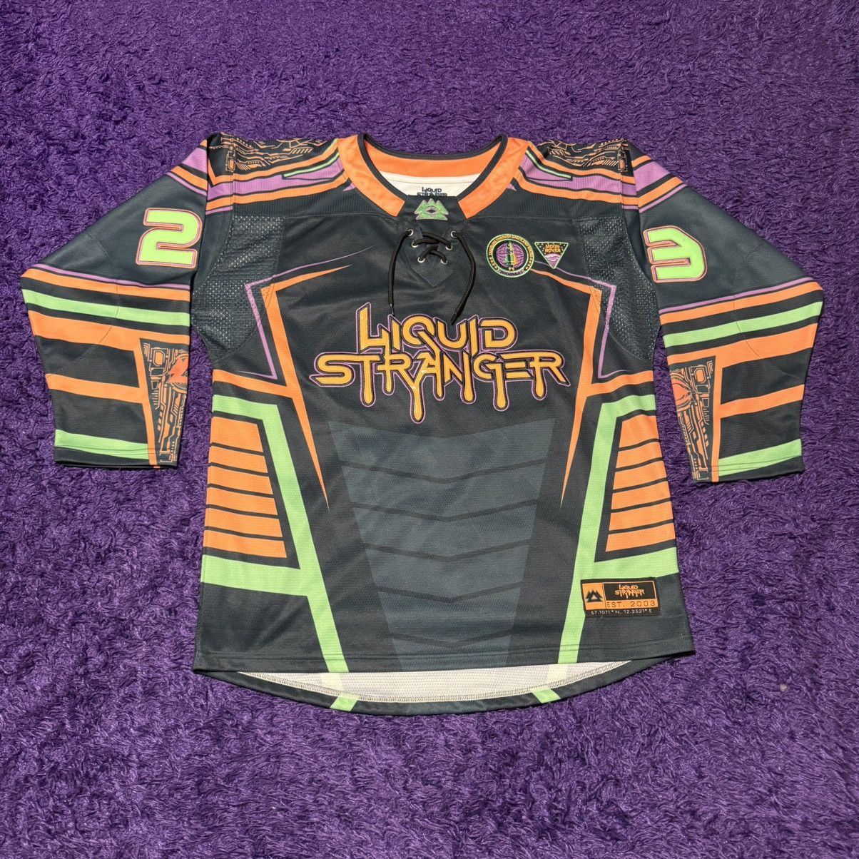 Other LIQUID STRANGER GLOW IN THE DARK HOCKEY JERSEY*MEDIUM* Size US M / EU 48-50 / 2 - 1 Thumbnail