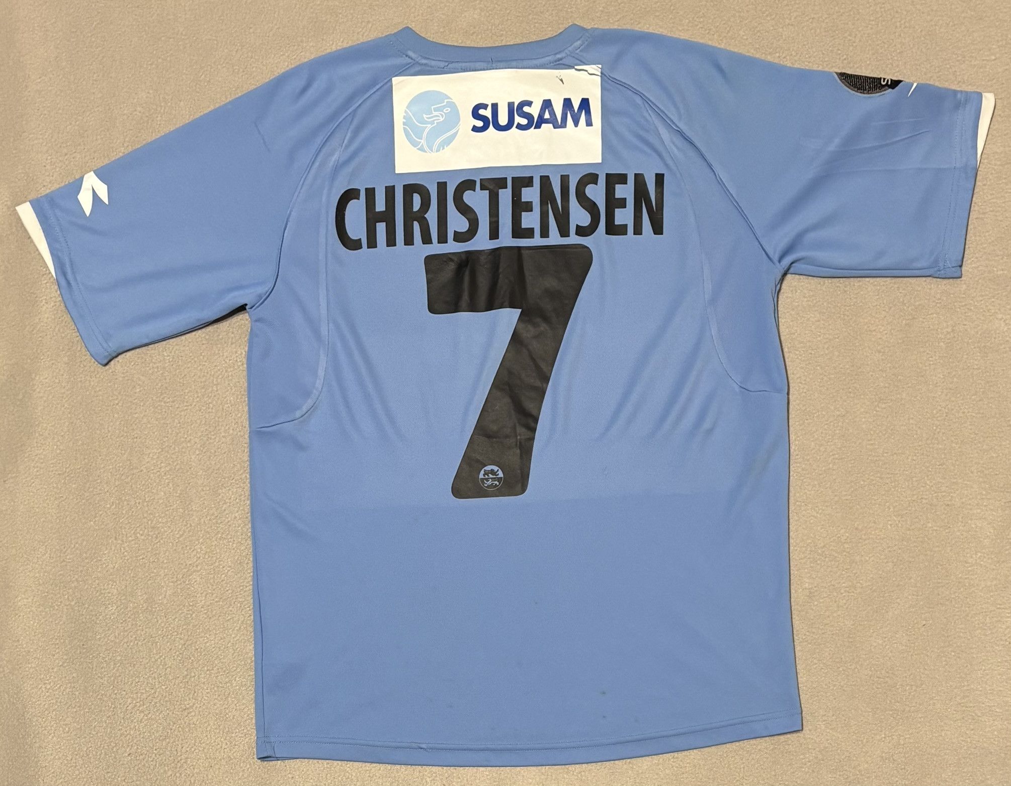 Diadora SonderjyskE 2013/2014 Christensen #7 Diadora Player Issue Size US M / EU 48-50 / 2 - 12 Thumbnail