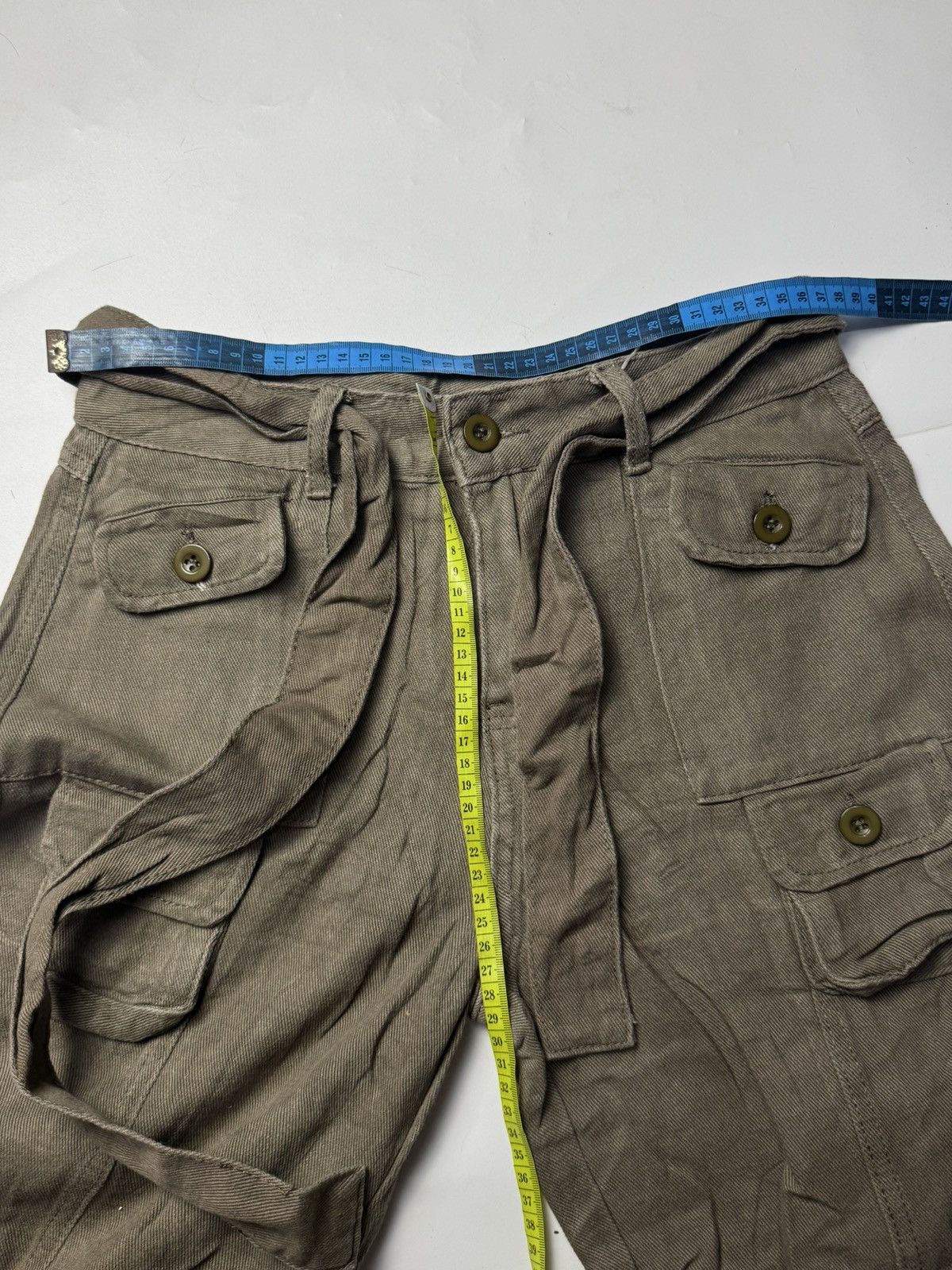 パンツ grunge flare cargo pants goa lgb If Six Was Nine × Japanese Brand × Le Grande Bleu (L.G.B.