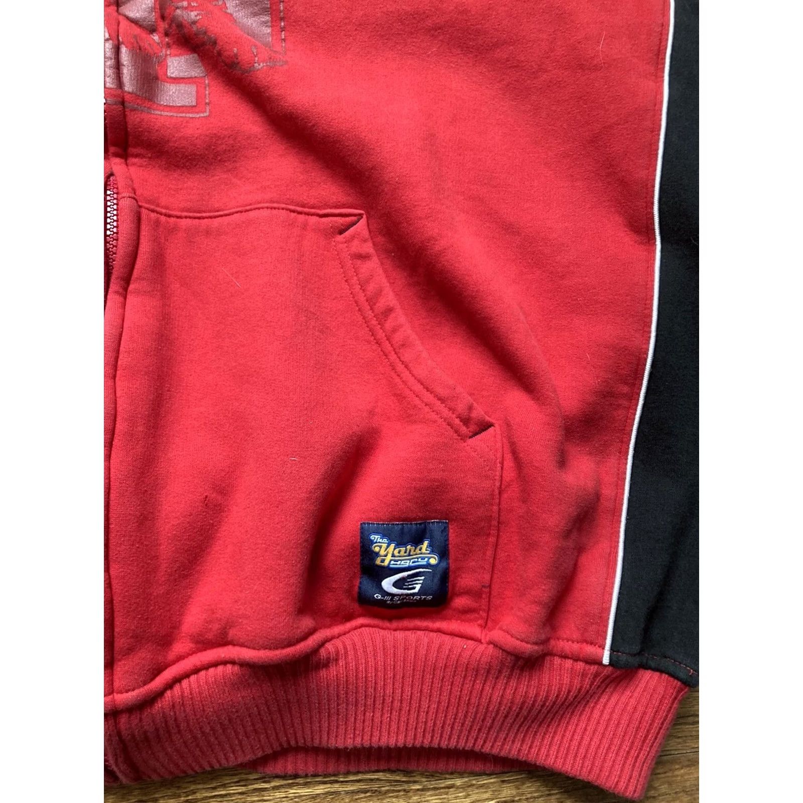 G-III VINTAGE Y2K Tuskegee University Hoodie Sweatshirt XL Red G-III Carl Banks HBCU Men Size US XL / EU 56 / 4 - 6 Thumbnail