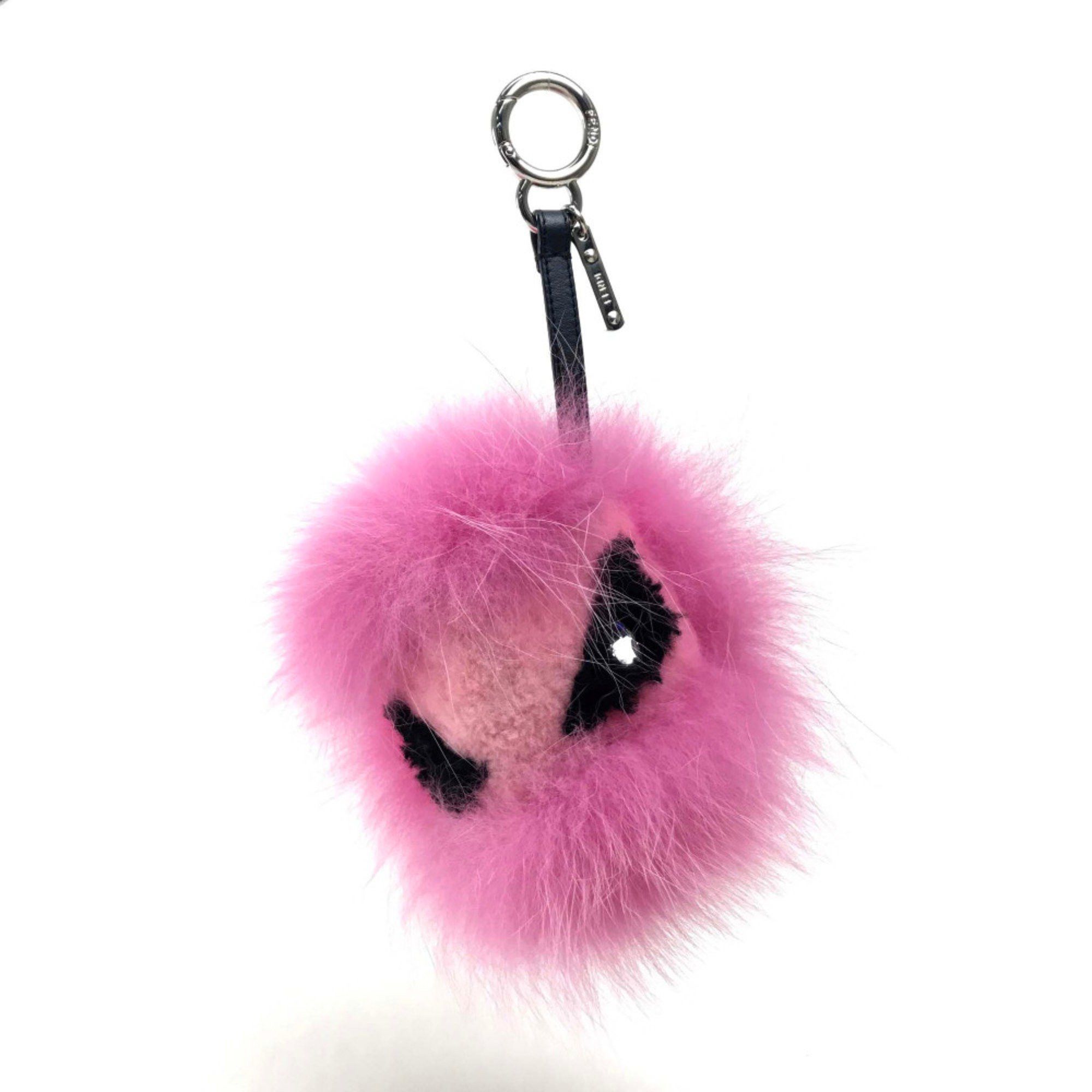 Fendi Fendi Bag Key Ring Key Holder charm pink Size ONE SIZE - 1 Thumbnail