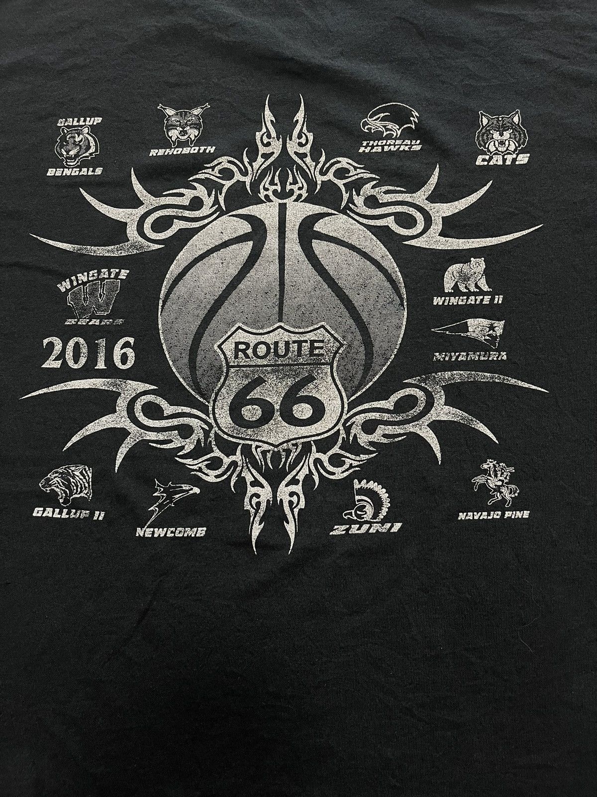 Vintage Wingate Basketball Team Camp Big Logo Y2k Tee Size US M / EU 48-50 / 2 - 6 Thumbnail