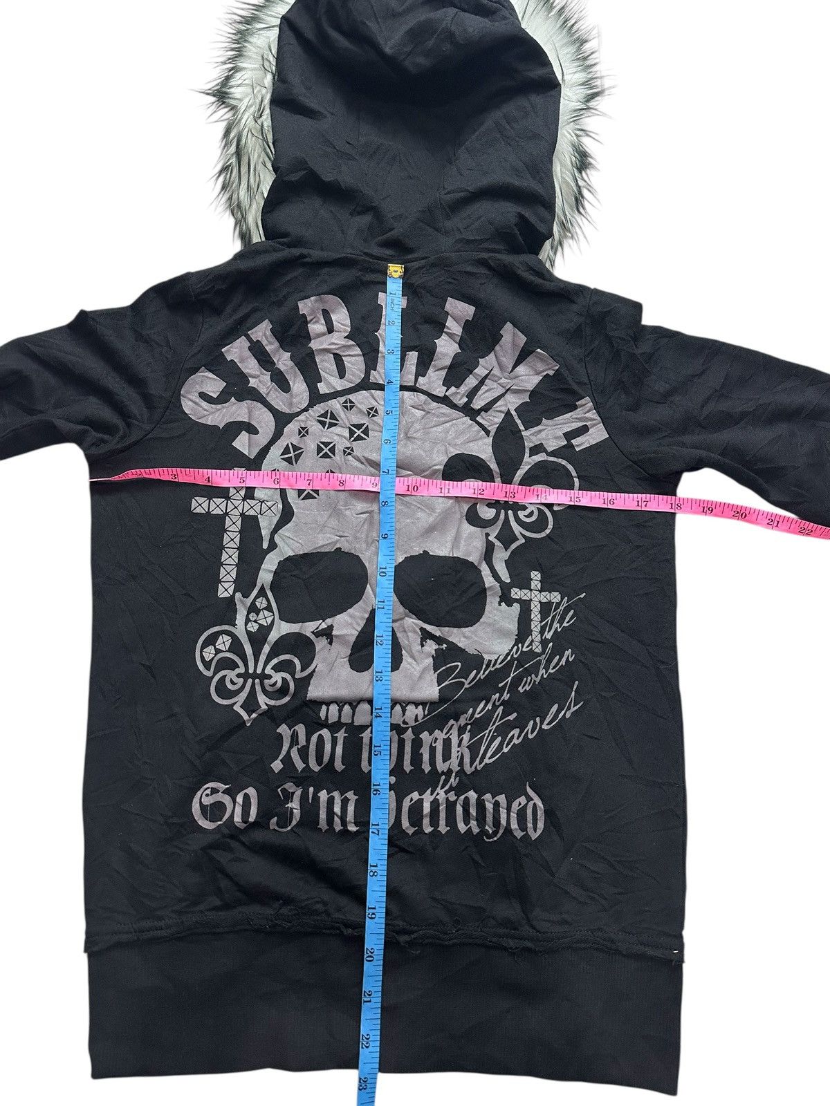 Other SOLD OUT 📦 DISTRESSED GhostOfHarlem Sublime Cross Skull FUR Size US S / EU 44-46 / 1 - 9 Thumbnail