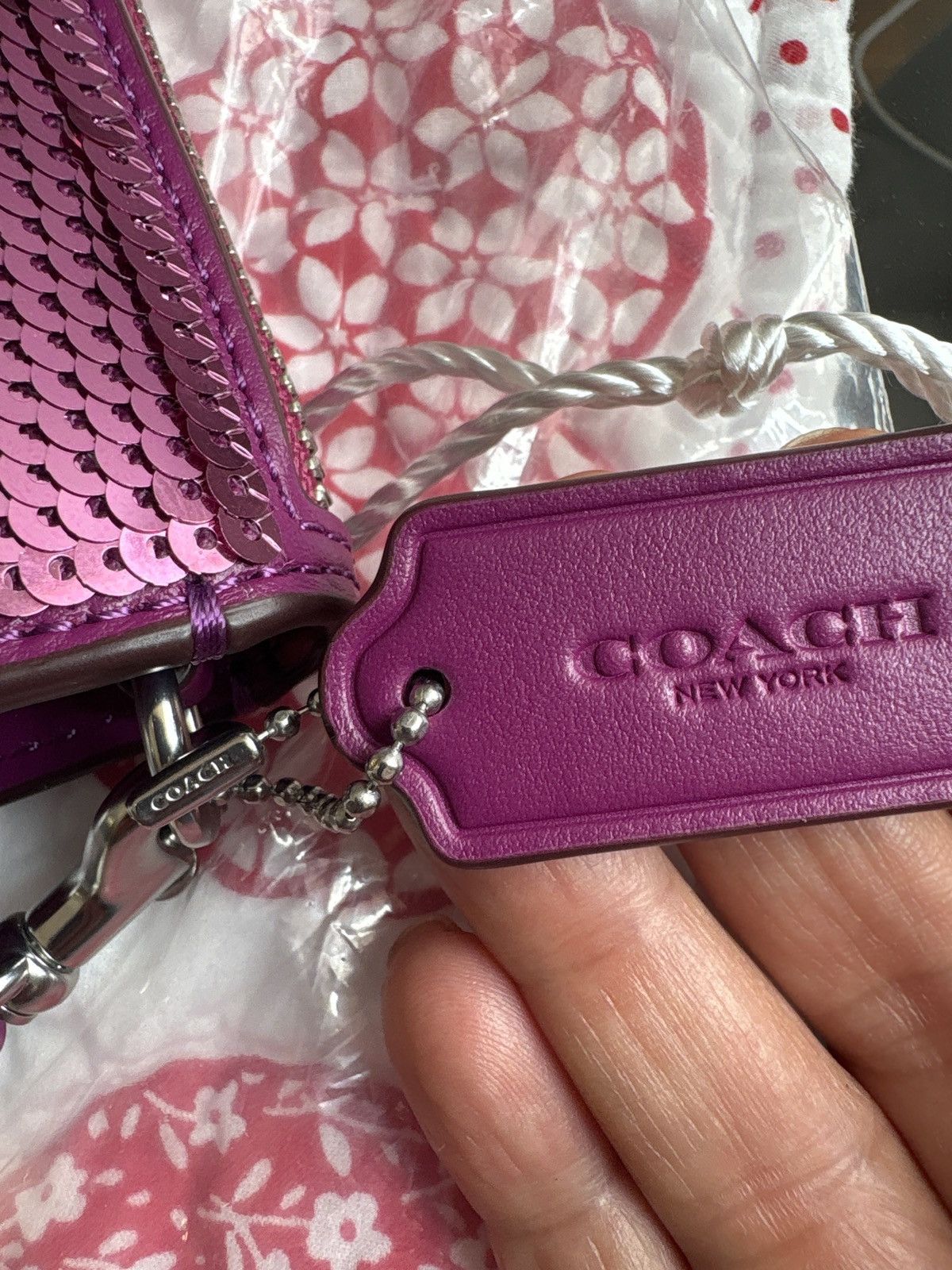 Coach Coach sequin shoulder bag Size ONE SIZE - 14 Thumbnail