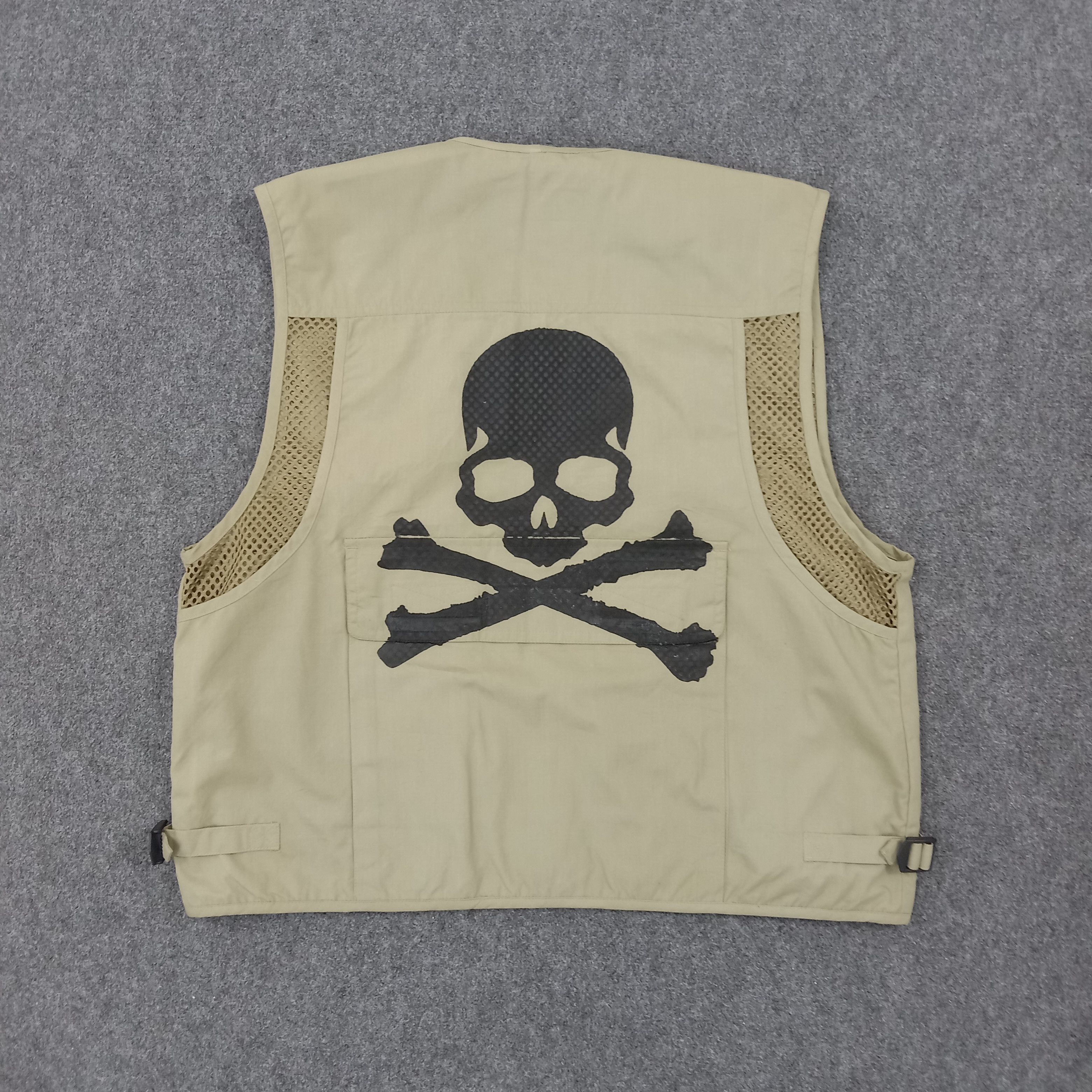 Skulls Uniqlo Japanese Brand Tactical Vest