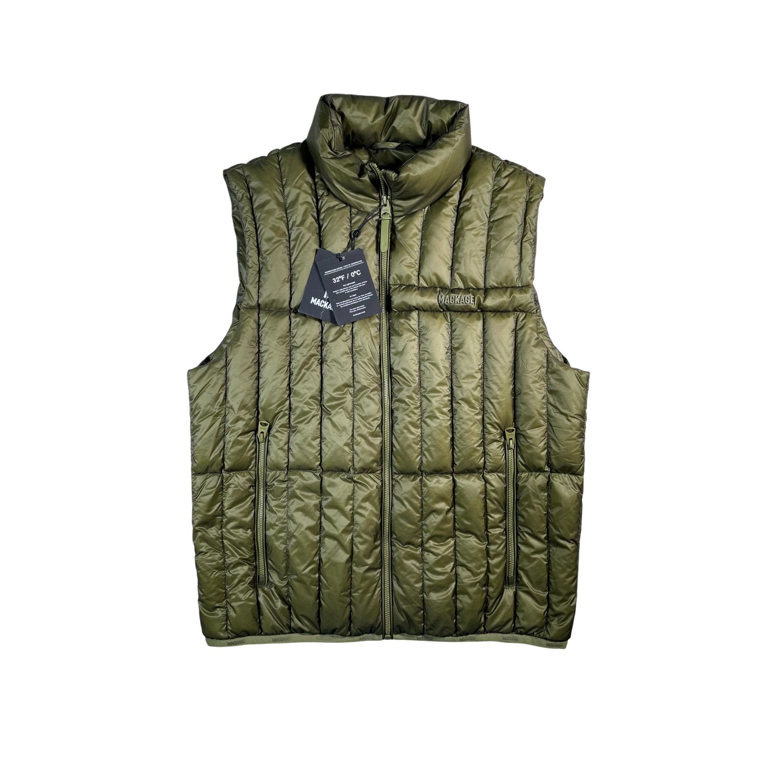 Mackage Mackage Green Vest Size US S / EU 44-46 / 1 - 1 Thumbnail