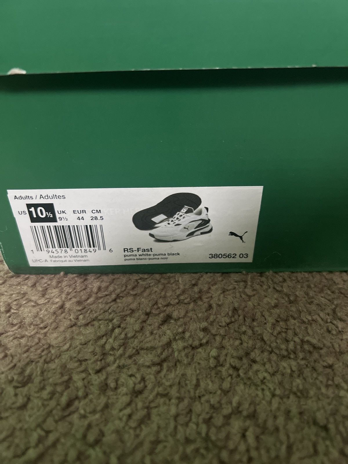 Puma Puma RS FAST Size US 10.5 / EU 43-44 - 7 Thumbnail