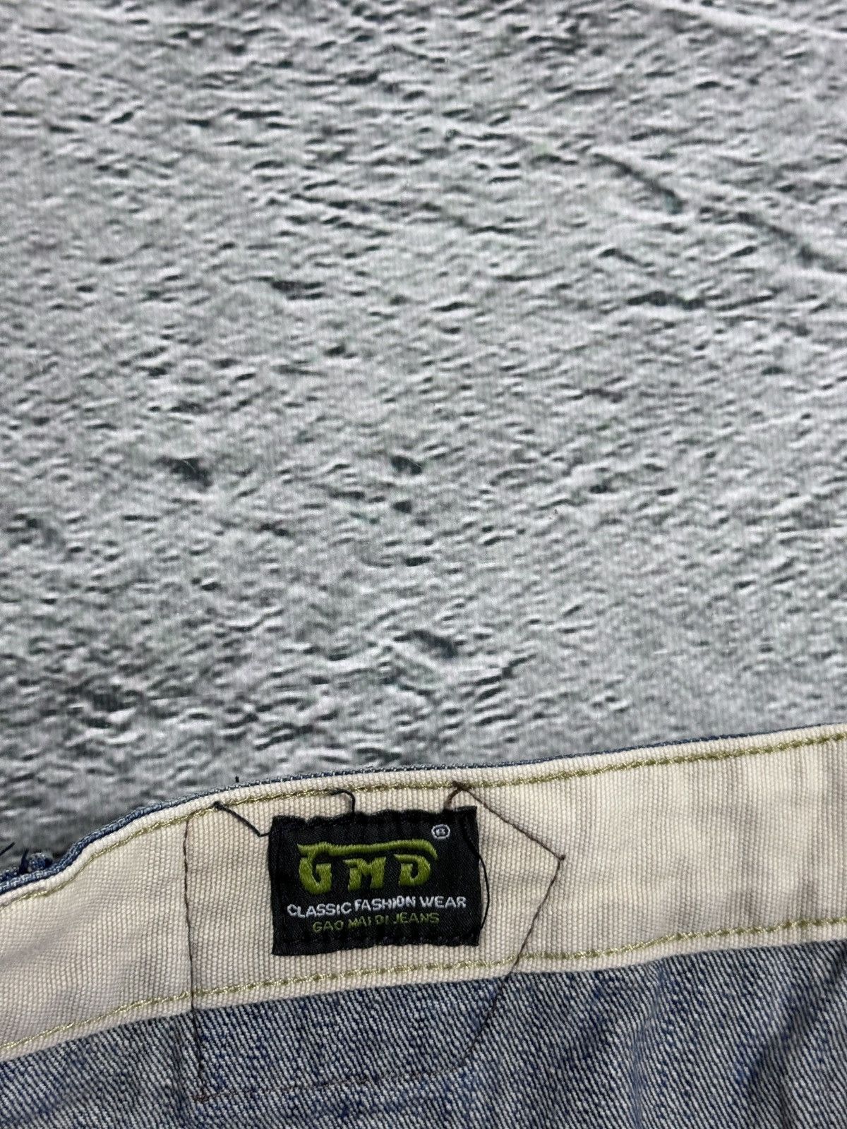 Japanese Brand Dragon Embroidery Japanese denim GMD vintage jeans Y2K baggy Size US 32 / EU 48 - 8 Thumbnail