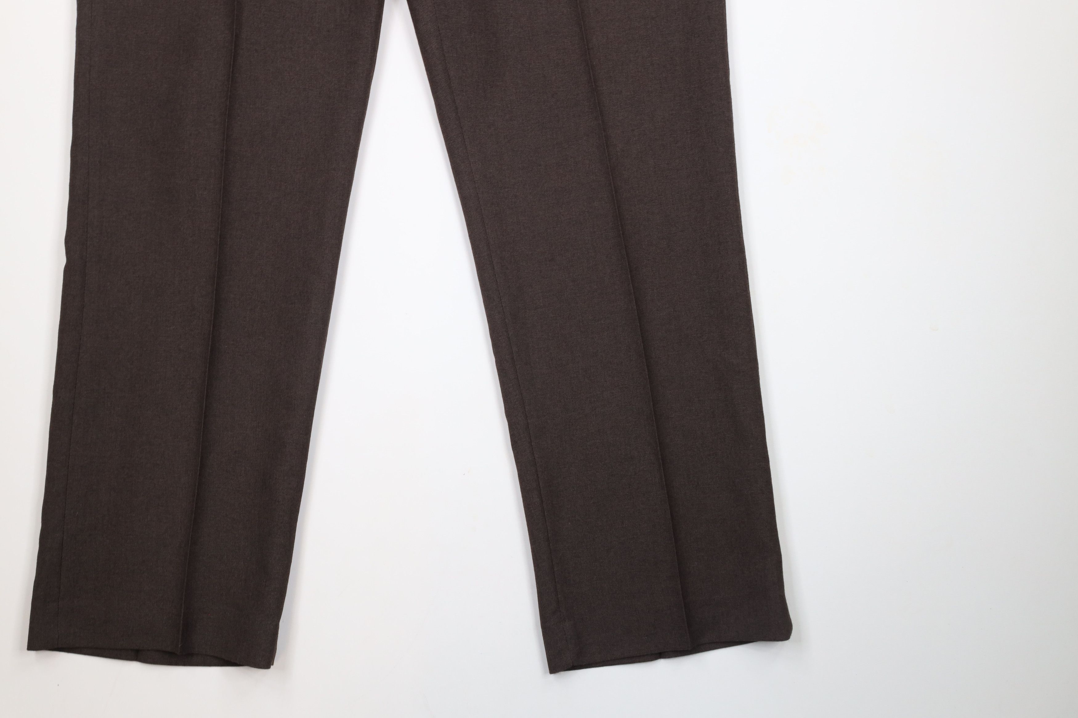 Vintage Deadstock Vintage 70s Streetwear Bell Bottoms Pants Brown Size US 38 / EU 54 - 4 Thumbnail