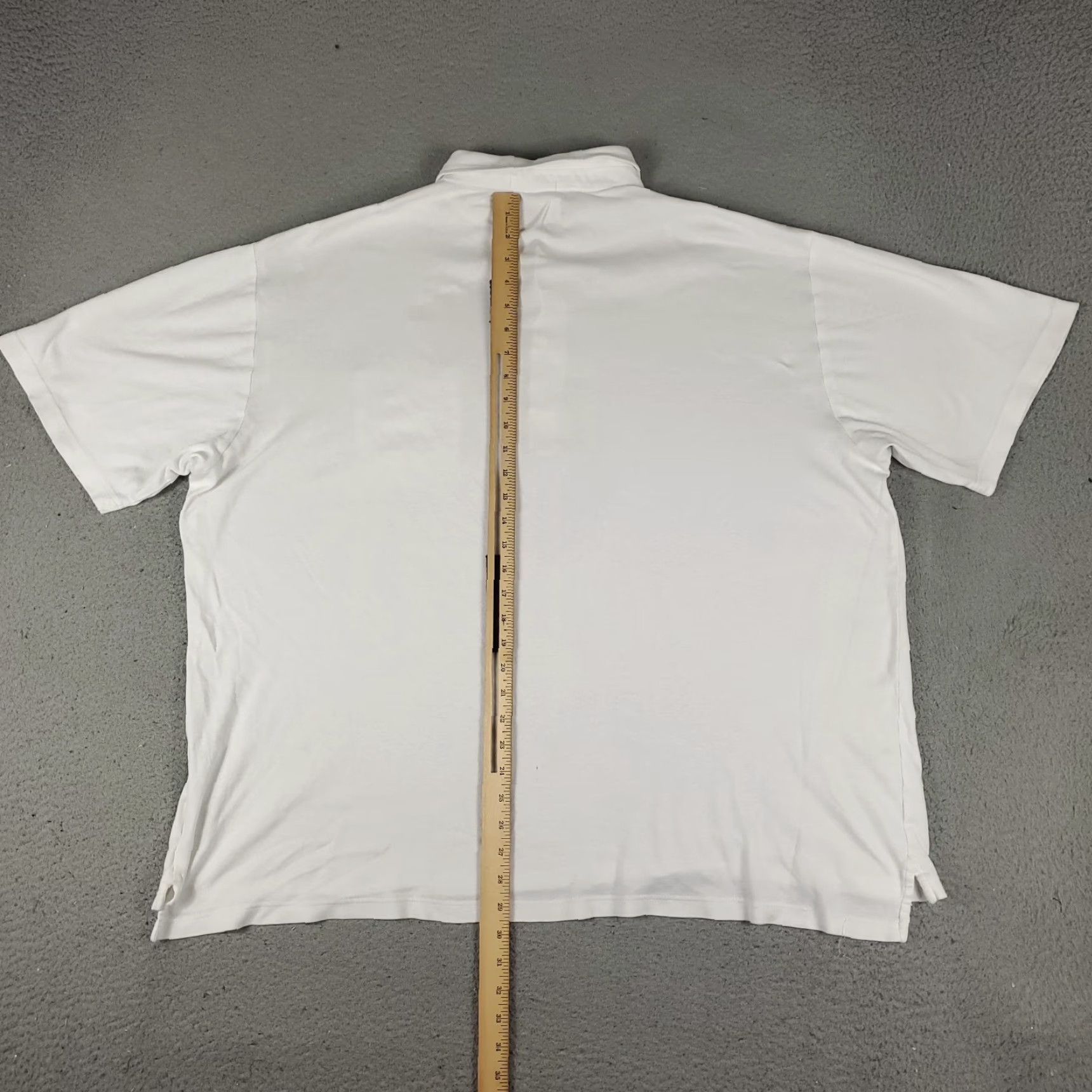 Peter Millar VINTAGE Peter Millar Polo Shirt Men 2XL Short Sleeve Cotton White Golf Casual Size US XXL / EU 58 / 5 - 3 Thumbnail