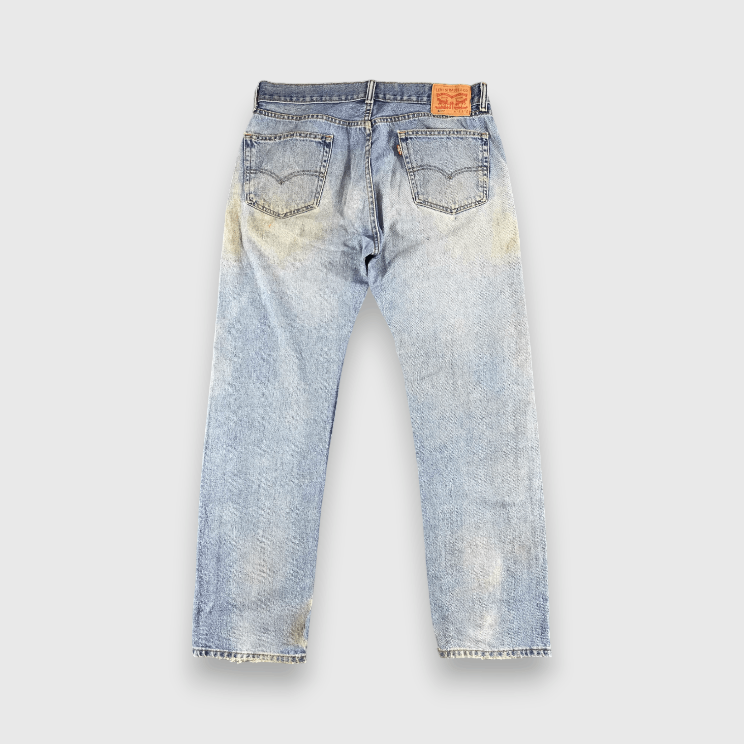 Levi's Vintage Light Wash Levis 505 Jeans- J1352 Size US 36 / EU 52 - 2 Thumbnail