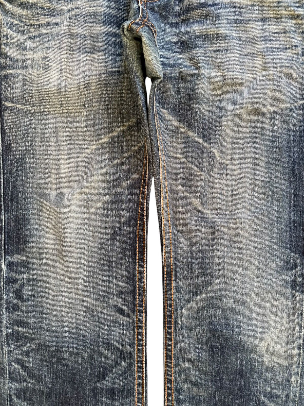 Edwin × Japanese Brand Exclusive Vintage Edwin Faded Mud Wash Loose Baggy Jeans Size US 32 / EU 48 - 5 Thumbnail