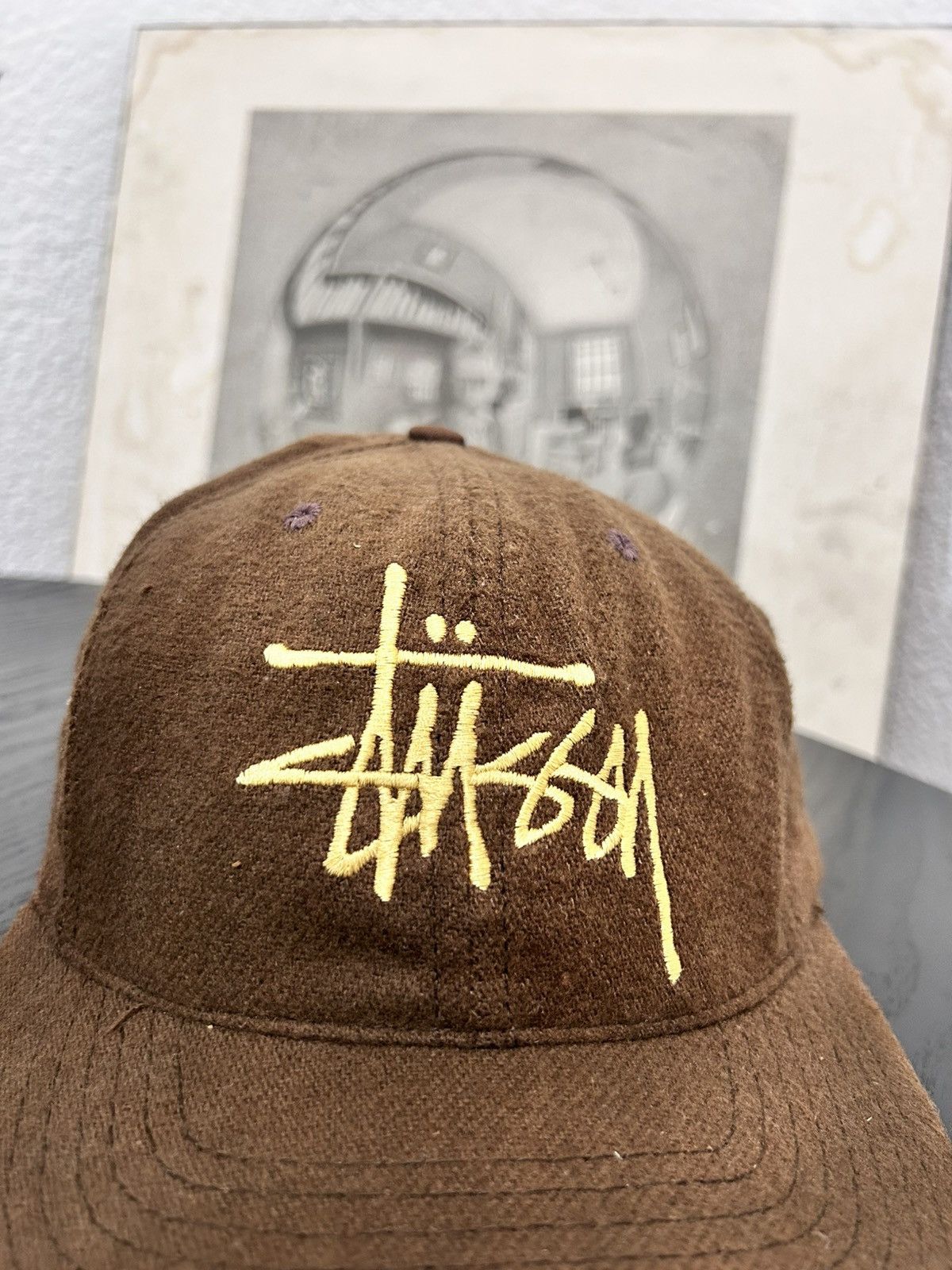 Stussy × Vintage STUSSY LOGO VINTAGE HAT 90’s Size ONE SIZE - 2 Thumbnail