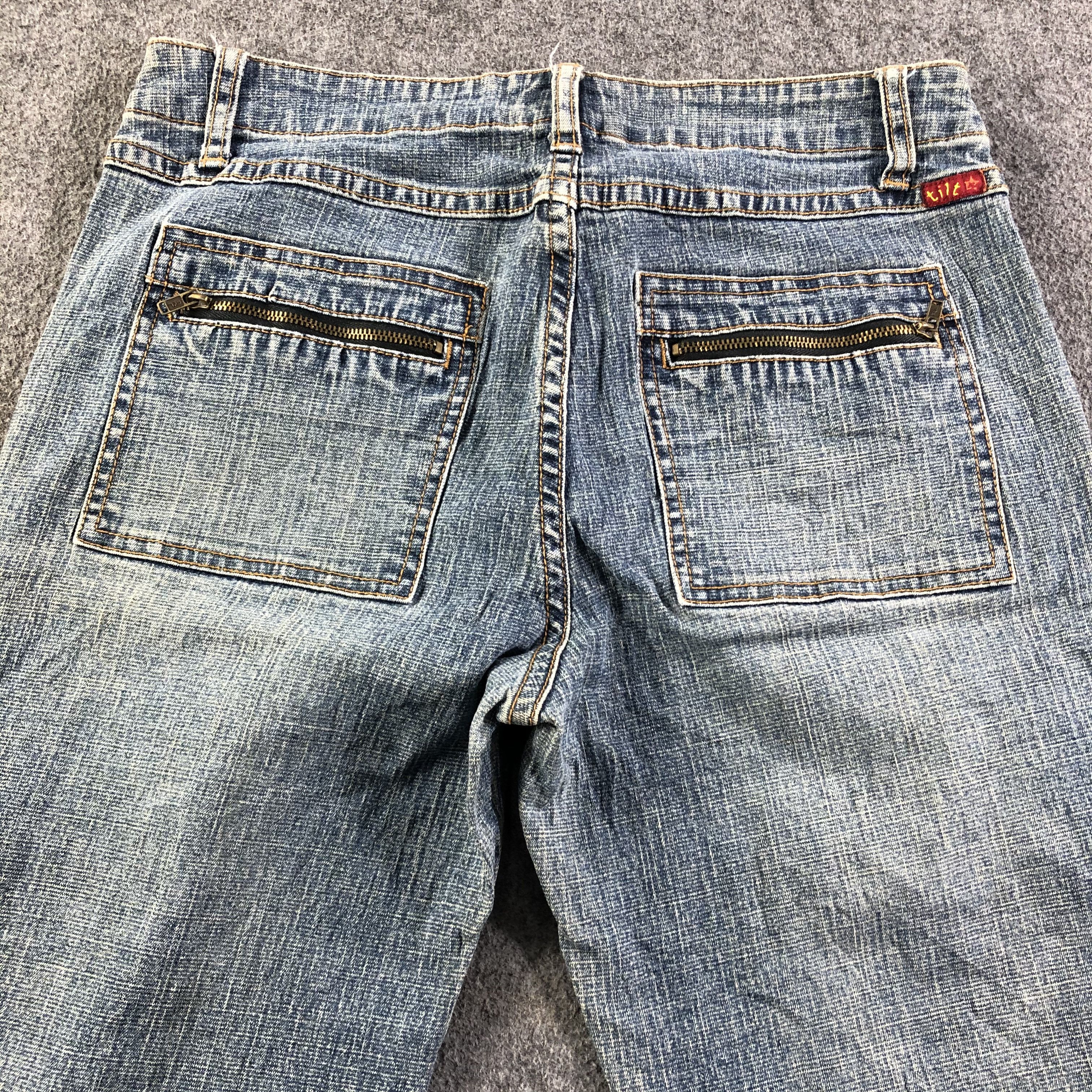 Japanese Brand Vintage Tilt Jeans Flare Denim -J2756 Size US 30 / EU 46 - 4 Thumbnail