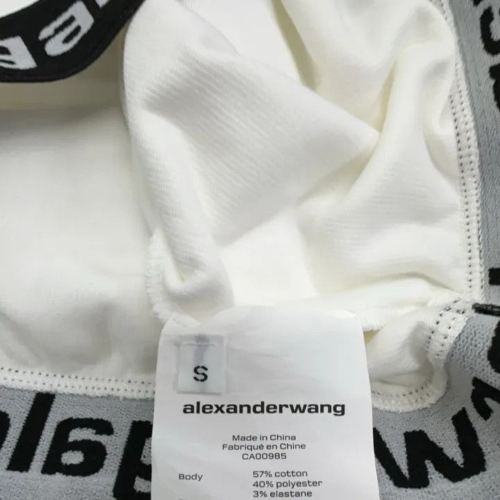 Alexander Wang Alexander Wang Logo Hoodie with Drawstring - Size S / US 4 / IT 40 - 4 Thumbnail