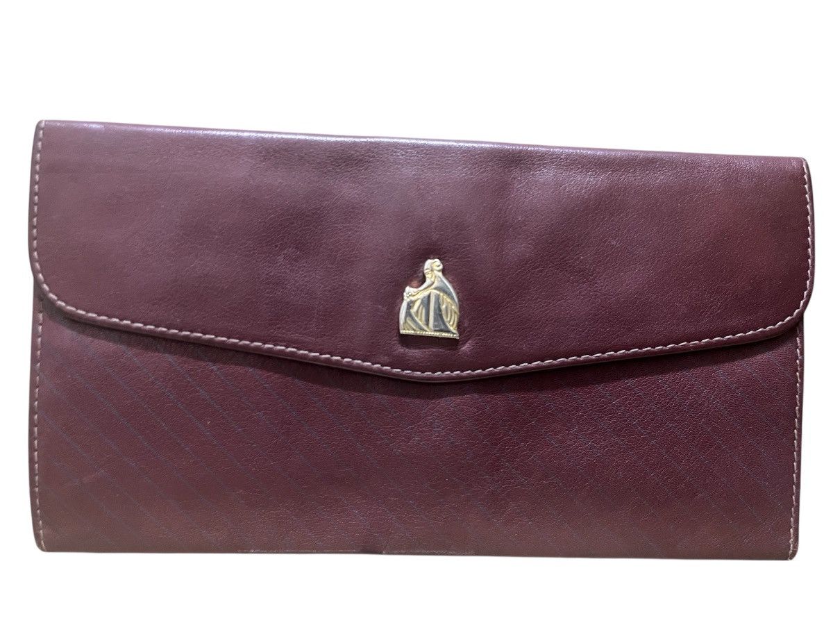 Gallery Dept. × Lanvin Vintage 80s lanvin leather wallet Size ONE SIZE - 1 Thumbnail
