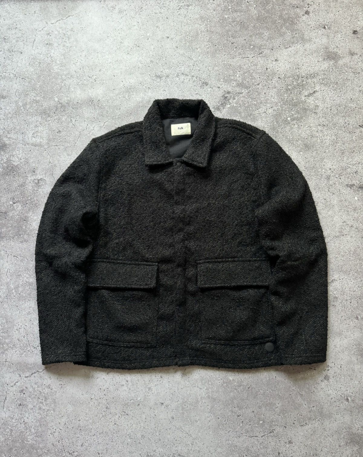 Folk Folk Wool Blend Chore Jacket Size L Size US L / EU 52-54 / 3 - 1 Thumbnail