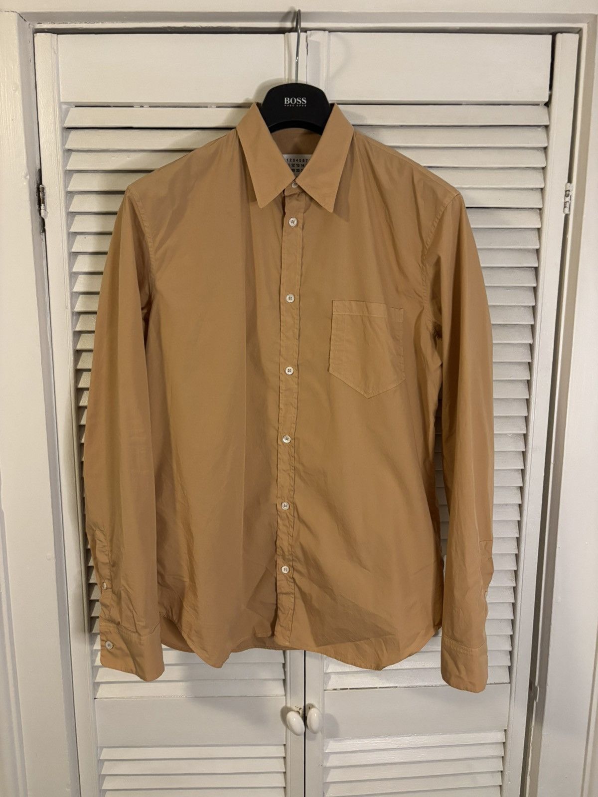 Maison Margiela Maison Margiela Garment Dyed Button up Size US L / EU 52-54 / 3 - 1 Thumbnail