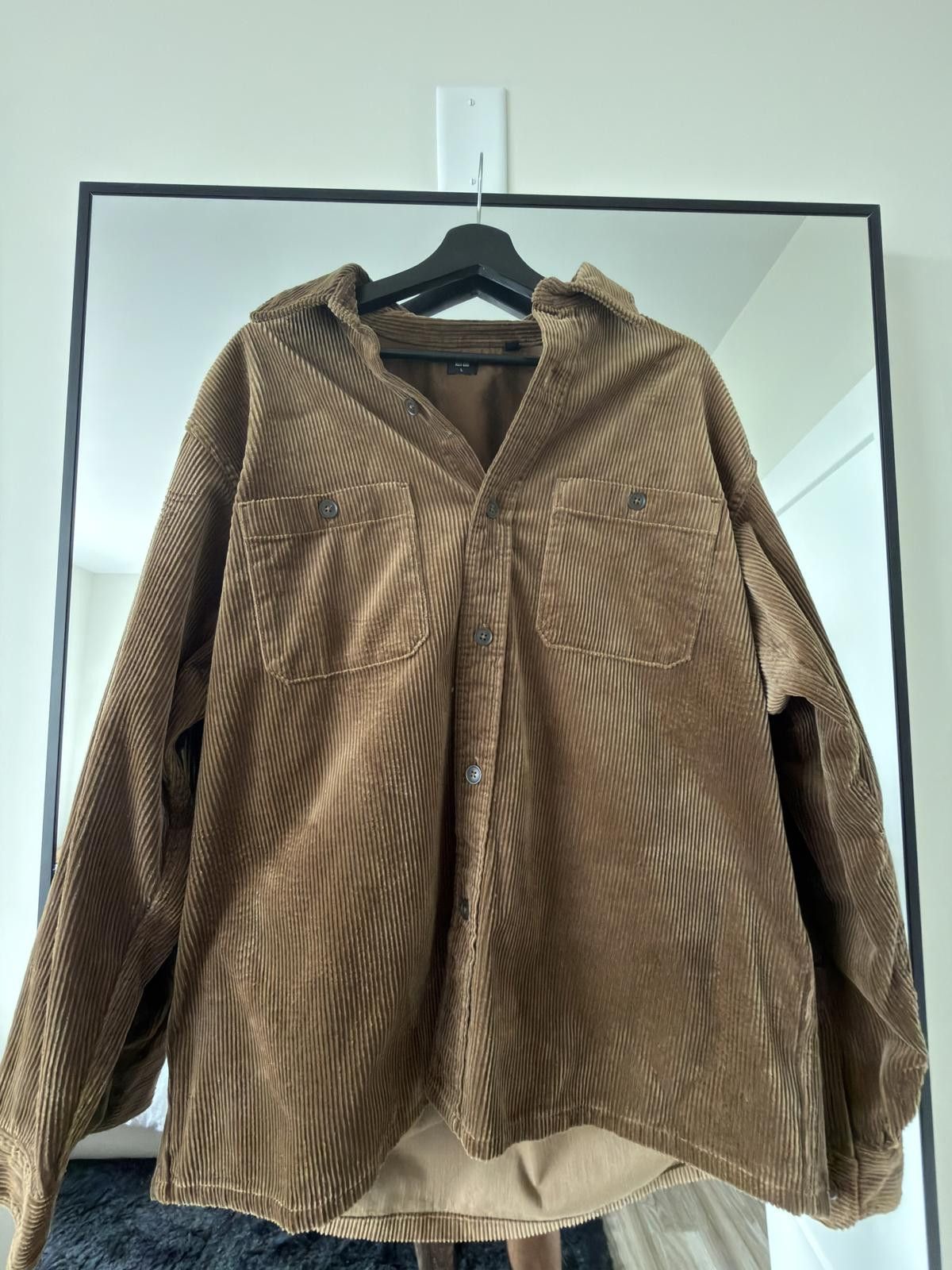 Uniqlo Uniqlo Corduroy Overshirt Brown Size US L / EU 52-54 / 3 - 4 Thumbnail