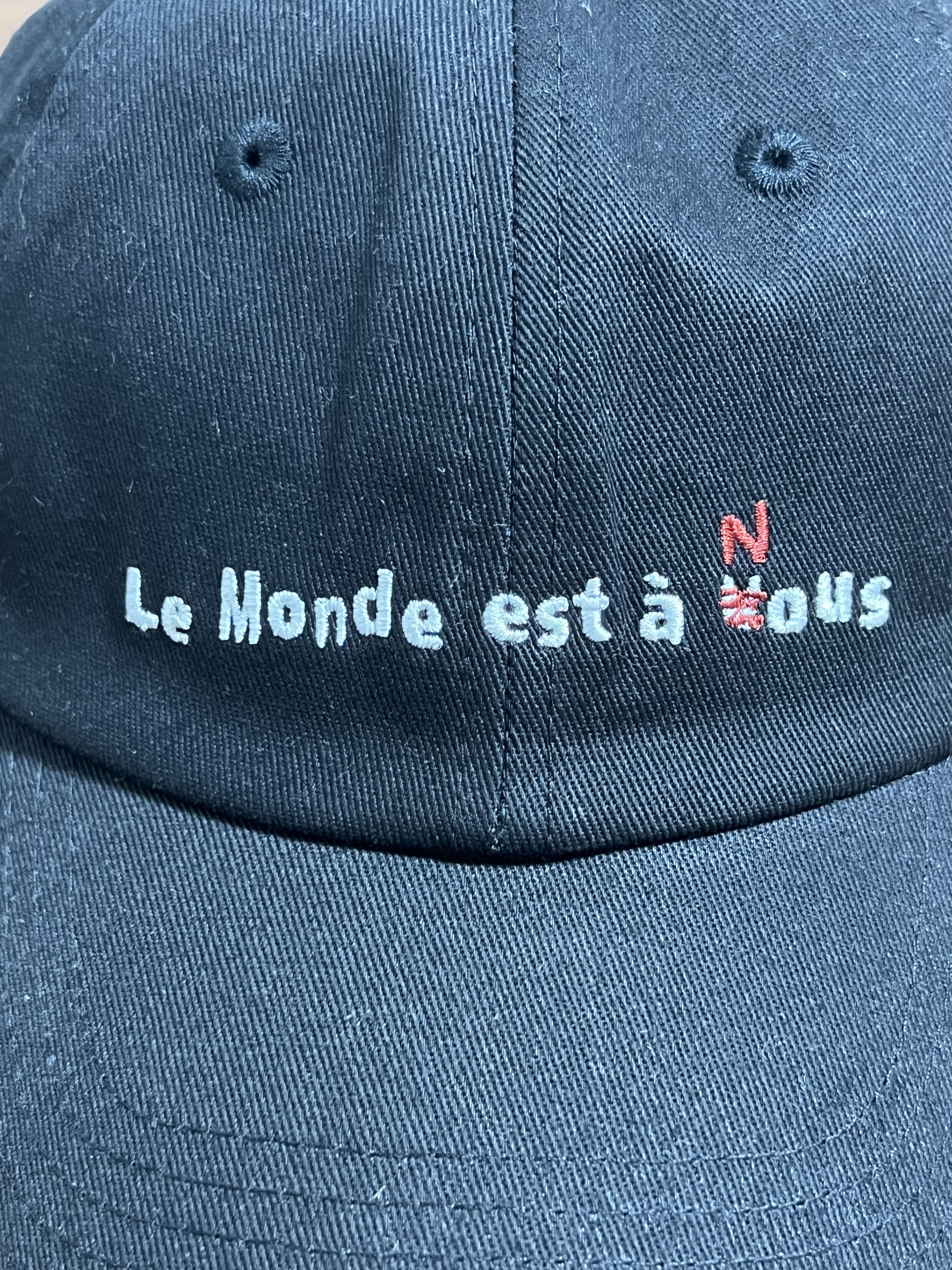 SCRT 💚 SCRT x La Haine Embroidered Cap Black NEW Size ONE SIZE - 7 Thumbnail