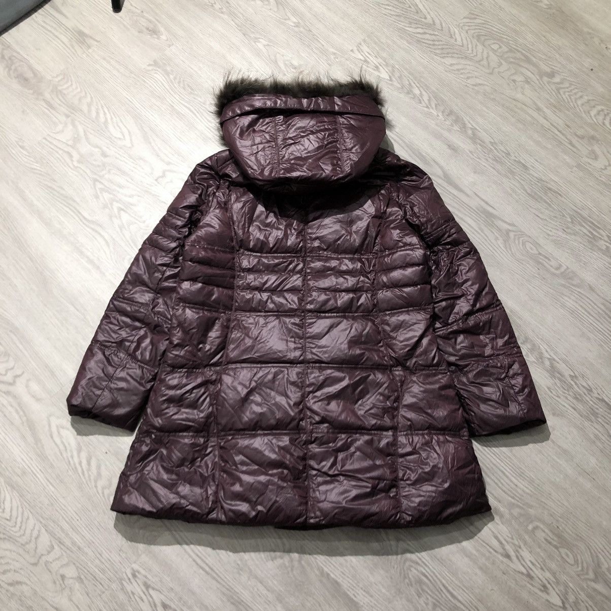 Japanese Brand 2000s Ragello Puffer Down Jacket Fur Ziphoodie Lgb Size US L / EU 52-54 / 3 - 15 Thumbnail