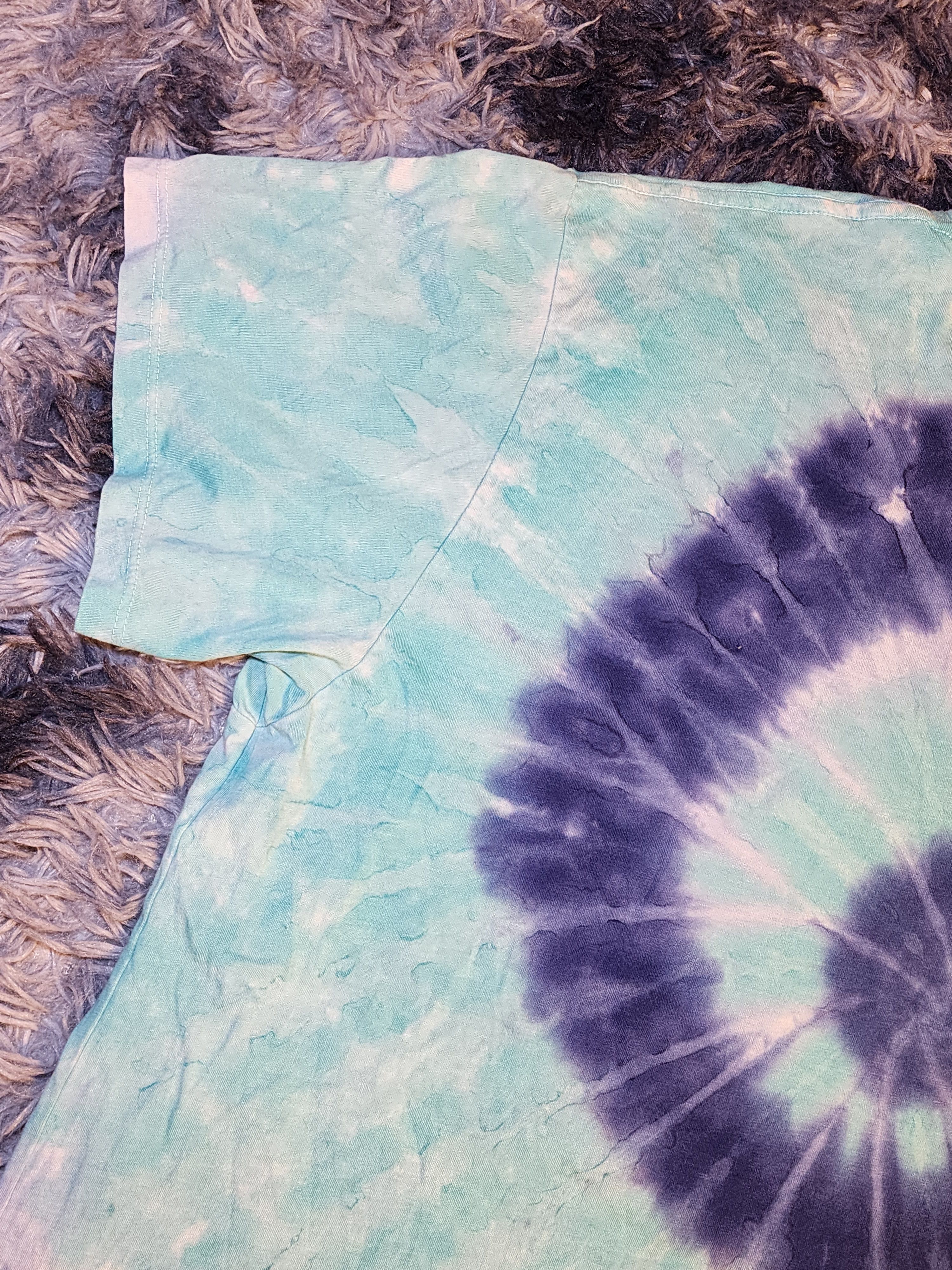 Amiri Amiri Shark Tie Dye Short Sleeve T Shirt Mens XXL Size US XXL / EU 58 / 5 - 14 Thumbnail