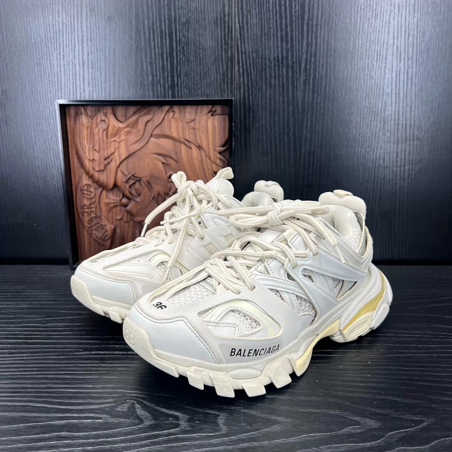 Balenciaga Balenciaga Track White 36 Sneakers Size US 5.5 / IT 35.5 - 1 Thumbnail