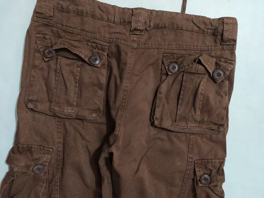 Japanese Brand Macthstick Cargo Pants Multipocket Tactical Size US 32 / EU 48 - 8 Thumbnail